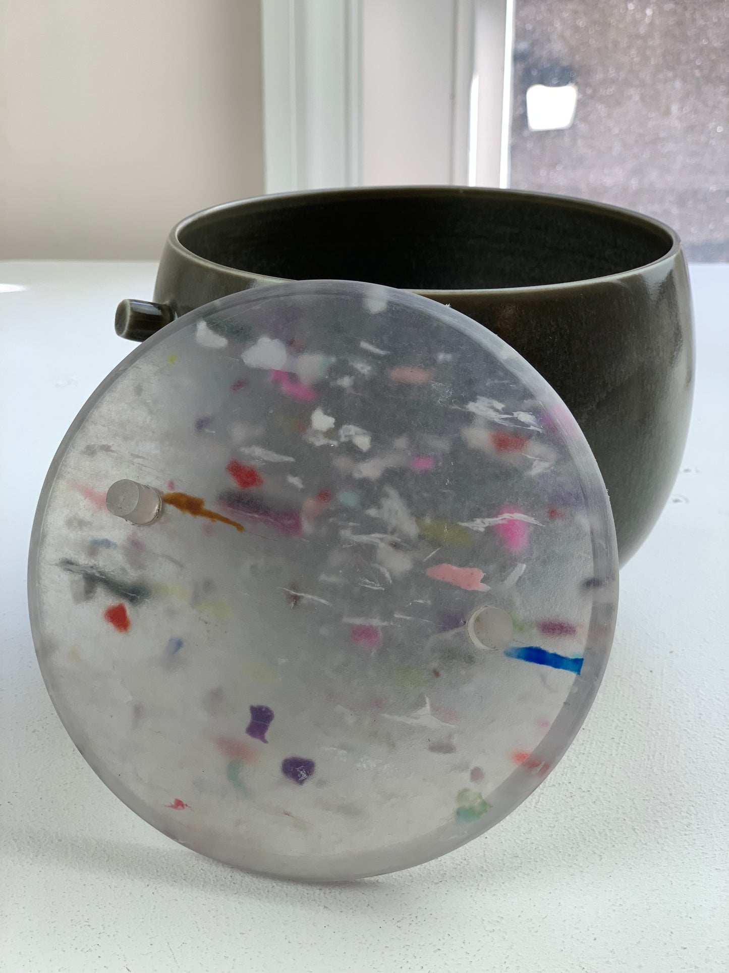 Cook, Steve - Porcelain Vessel with Sustainable Plastic Lid