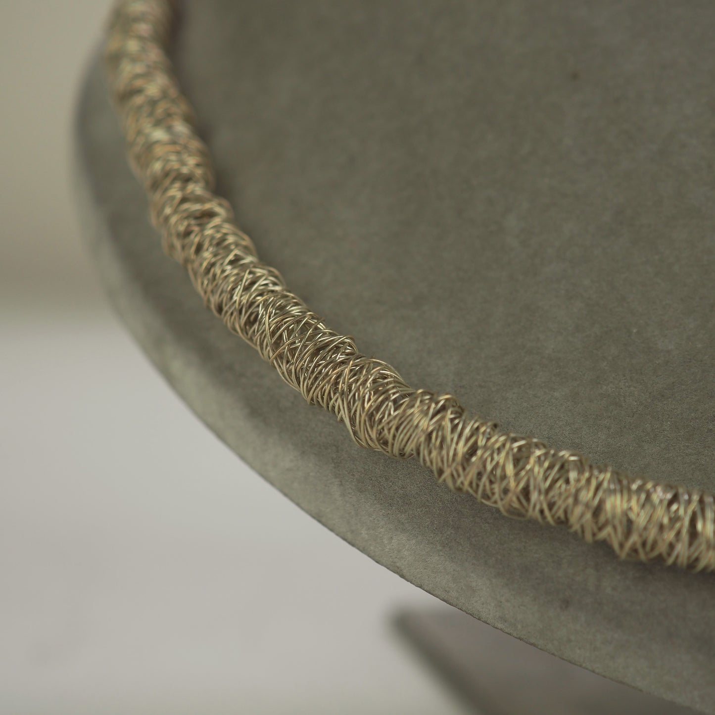 Allsopp, Disa - Silver Coiled Necklace