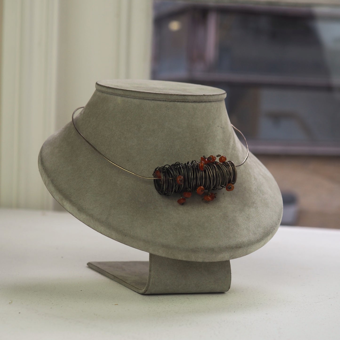 Allsopp, Disa - Necklace with Orange Stones