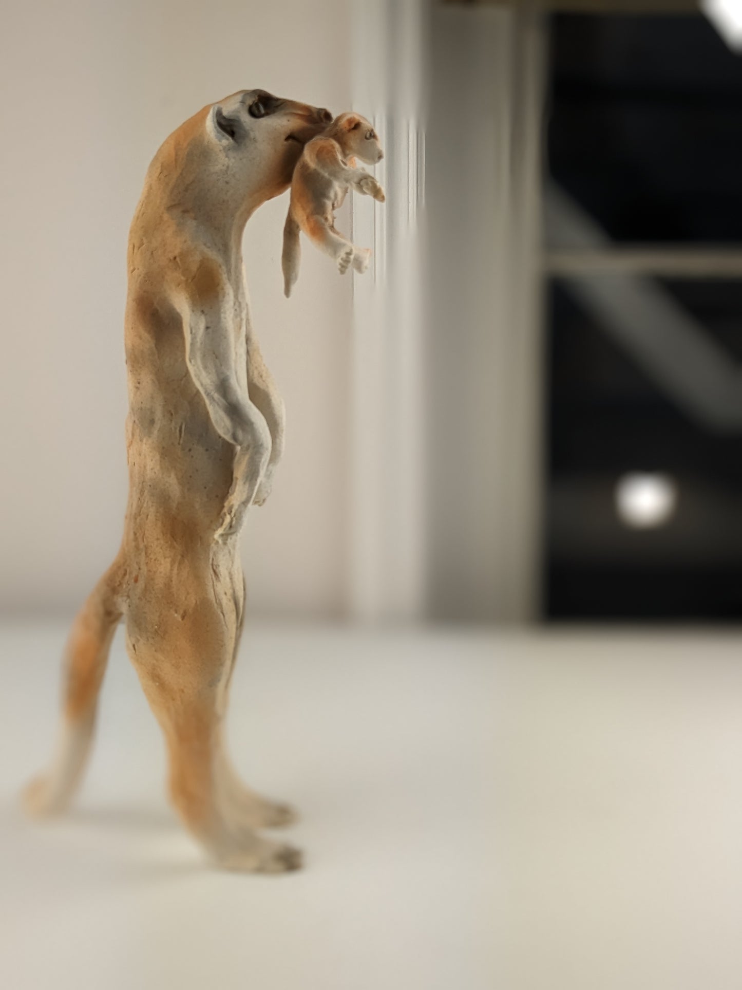 Cobley, Yvette - Meerkat and baby