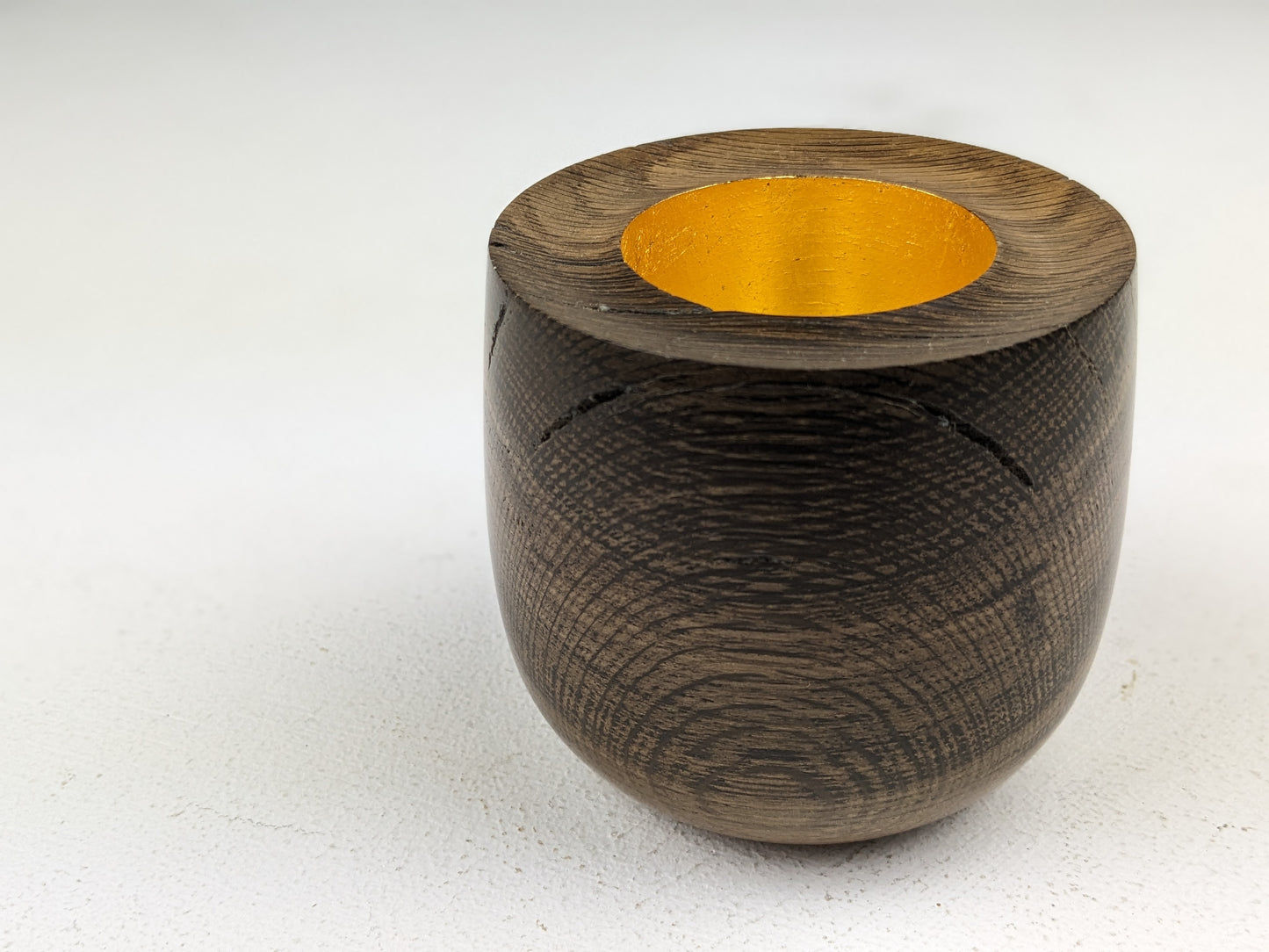 Mills, Richard – Bog oak and gold sculpture