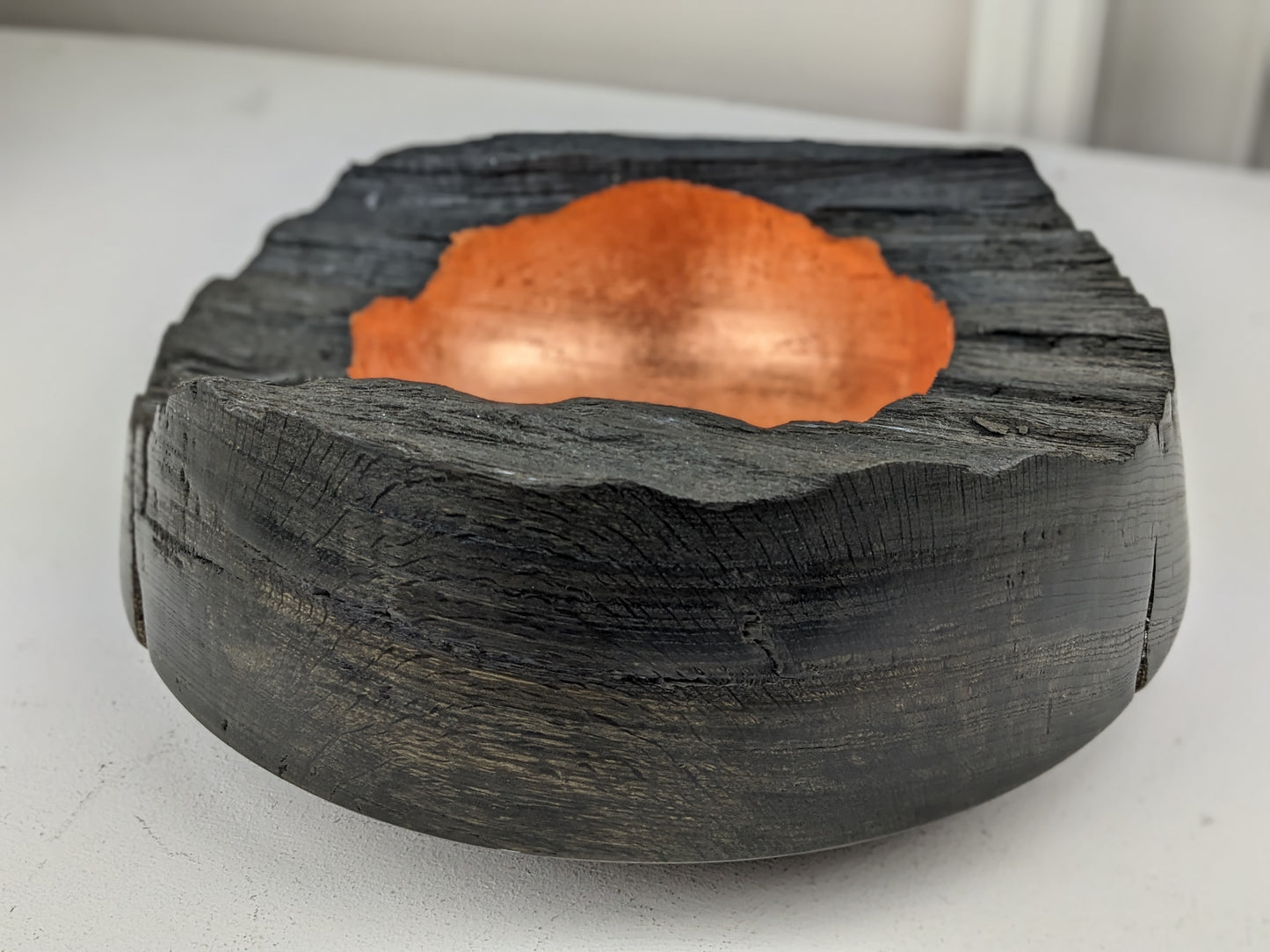 Mills, Richard – Bog oak, copper sculpture