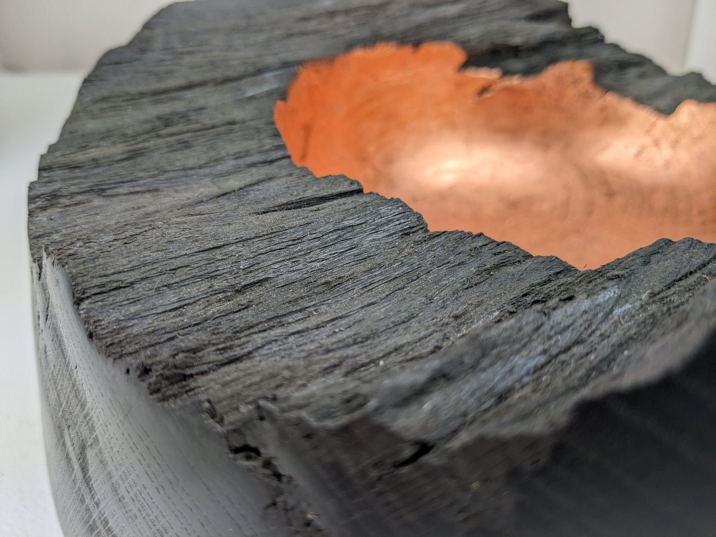 Mills, Richard – Bog oak, copper sculpture