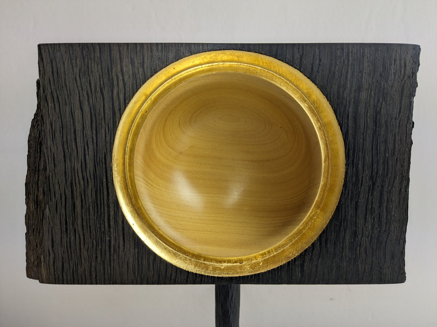 Mills, Richard – Bog oak, Pau Amamrello, gold sculpture