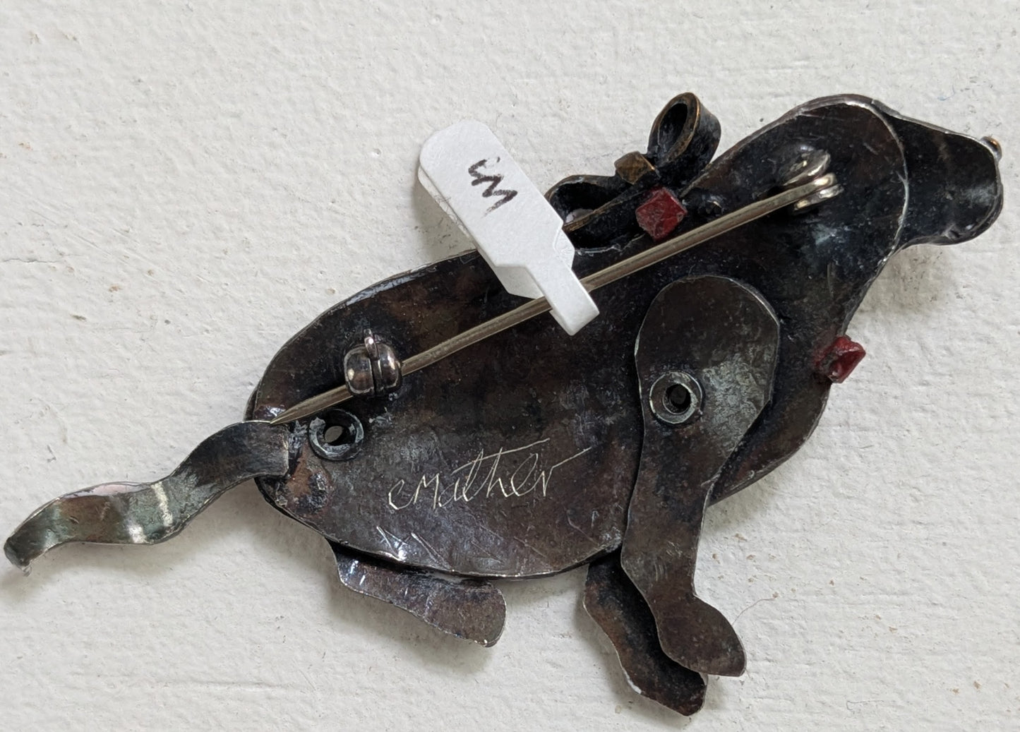Mather, Carol- Retriever brooch