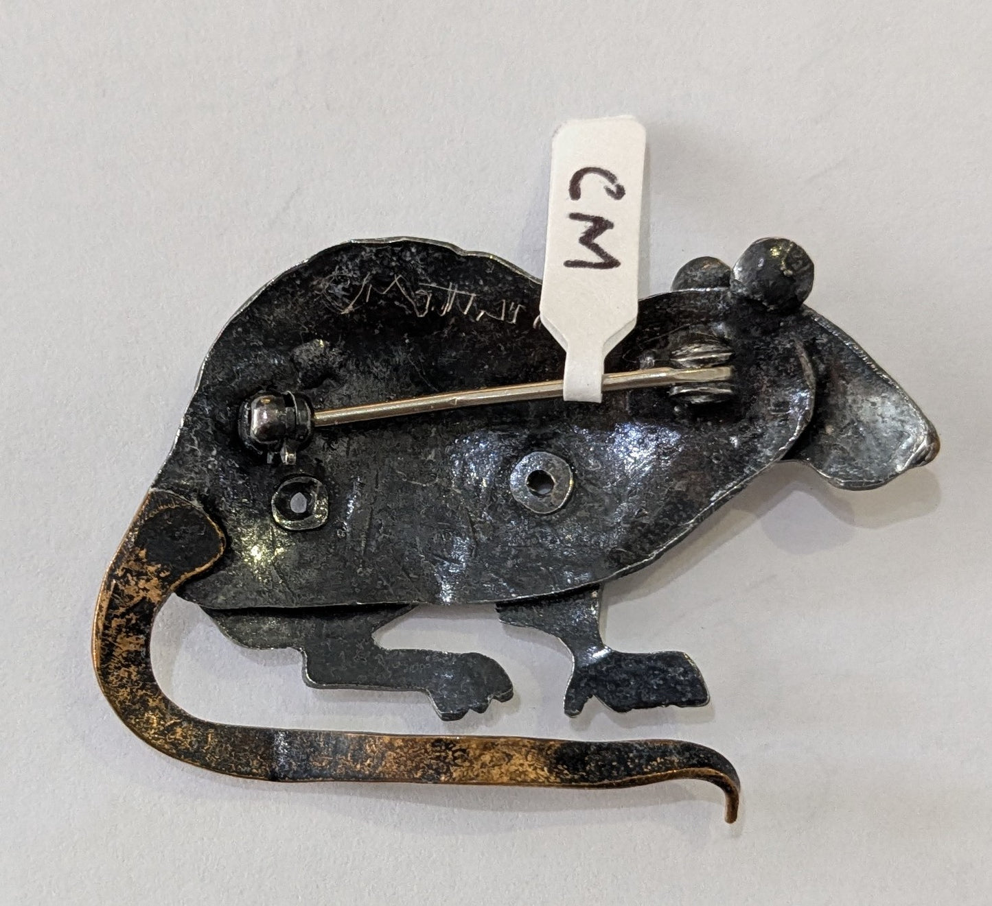 Mather, Carol- Rat Brooch