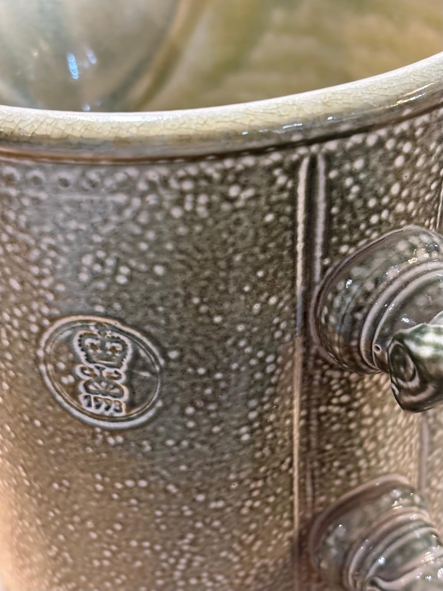 Harrison, Steve – Green Salt Glaze Jug