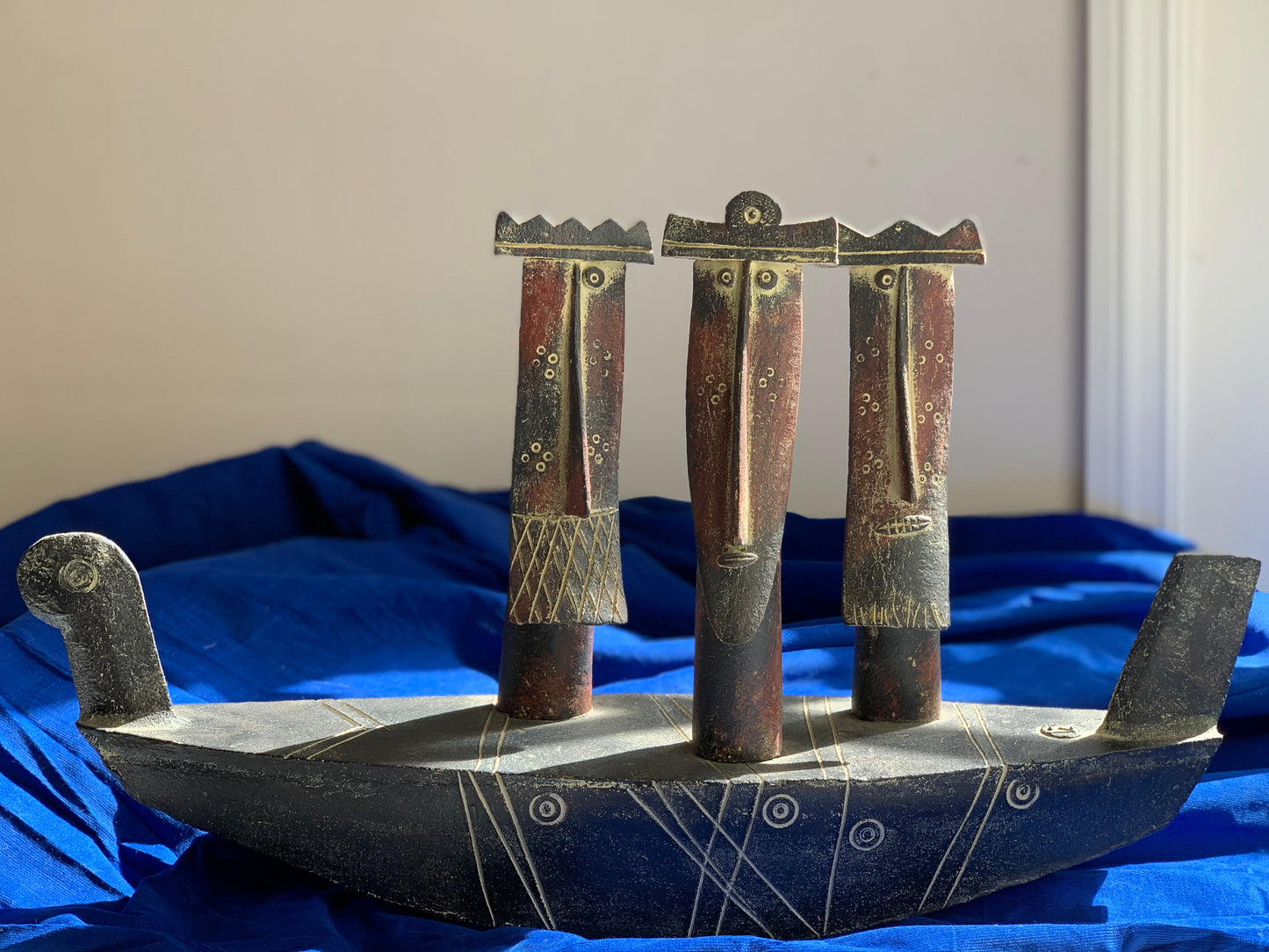 Maltby, John – Ceramic Sculpture 'Royal Barge'/ ‘Three Wise Men’