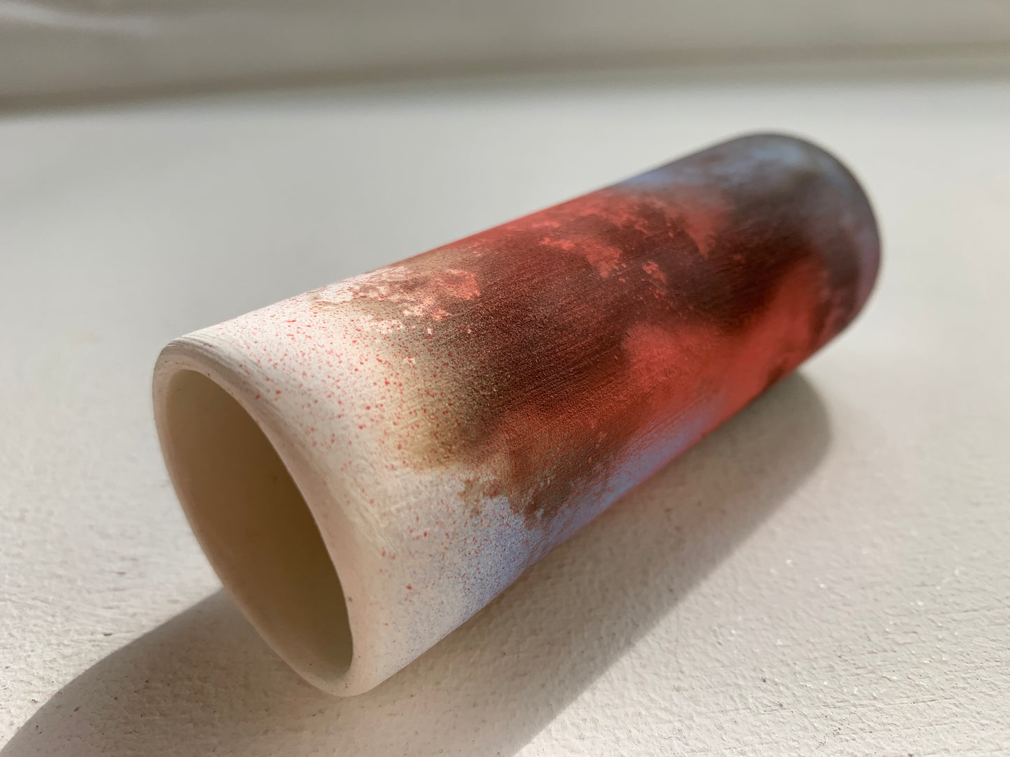 Wolfe Murray, Tessa – Blue/Red Bud Vase