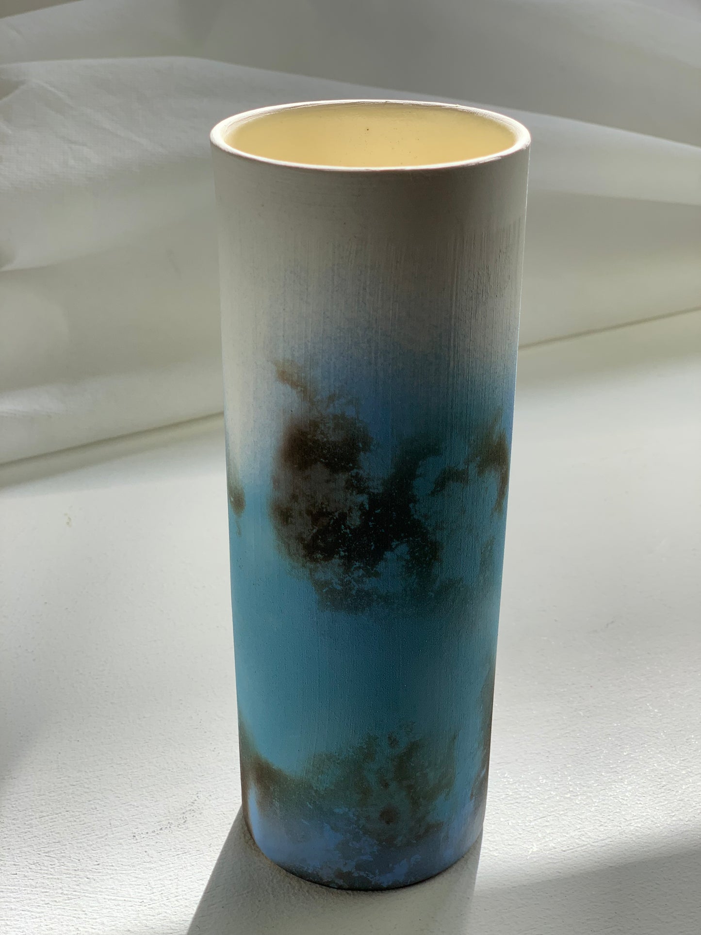 Wolfe Murray, Tessa – Blue/Turquoise Small Cylinder Vase