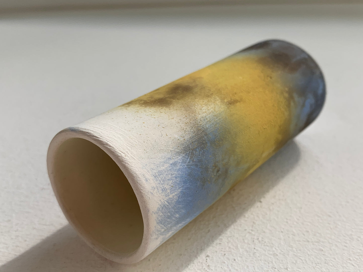 Wolfe Murray, Tessa – Blue/Yellow Bud Vase