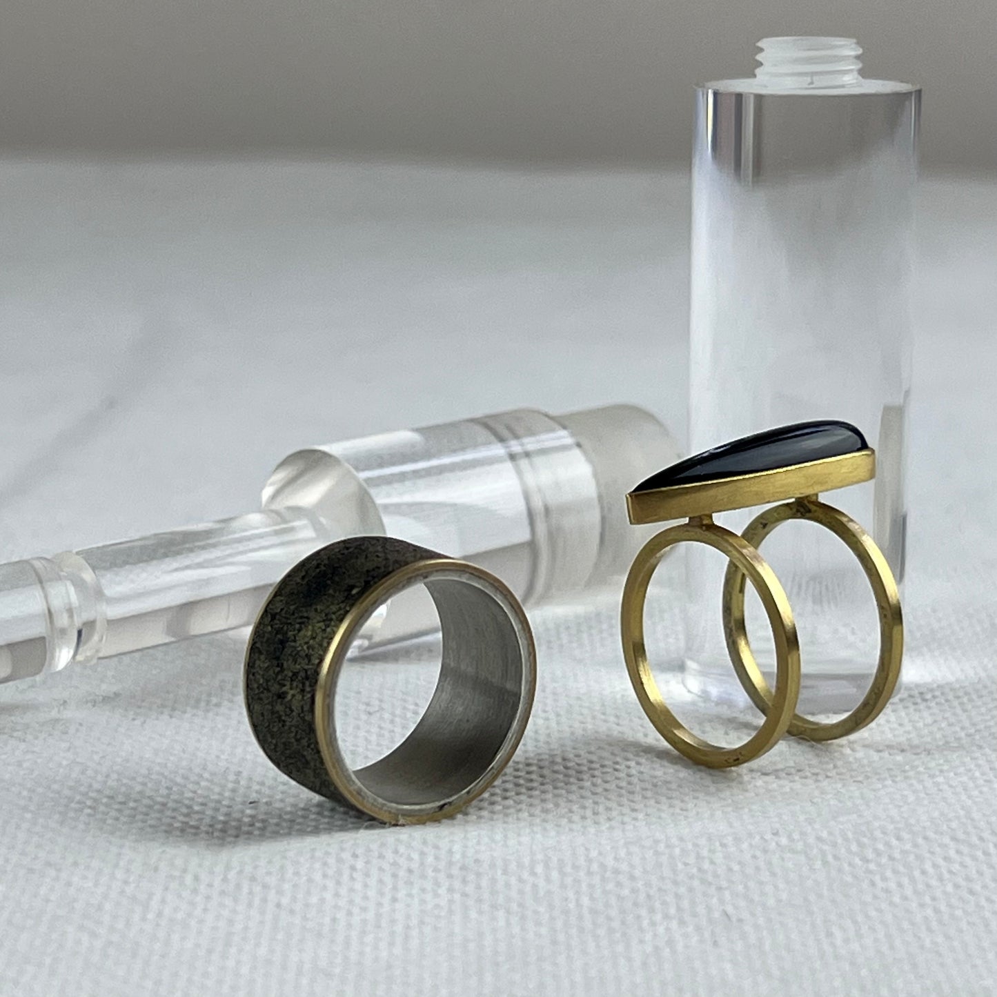 Ramshaw, Wendy - Onyx, two part ring set
