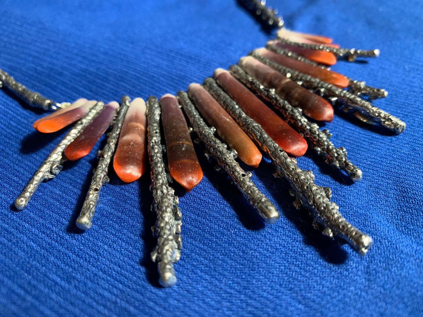 Butcher, Anna – Necklace with Silver and Coral