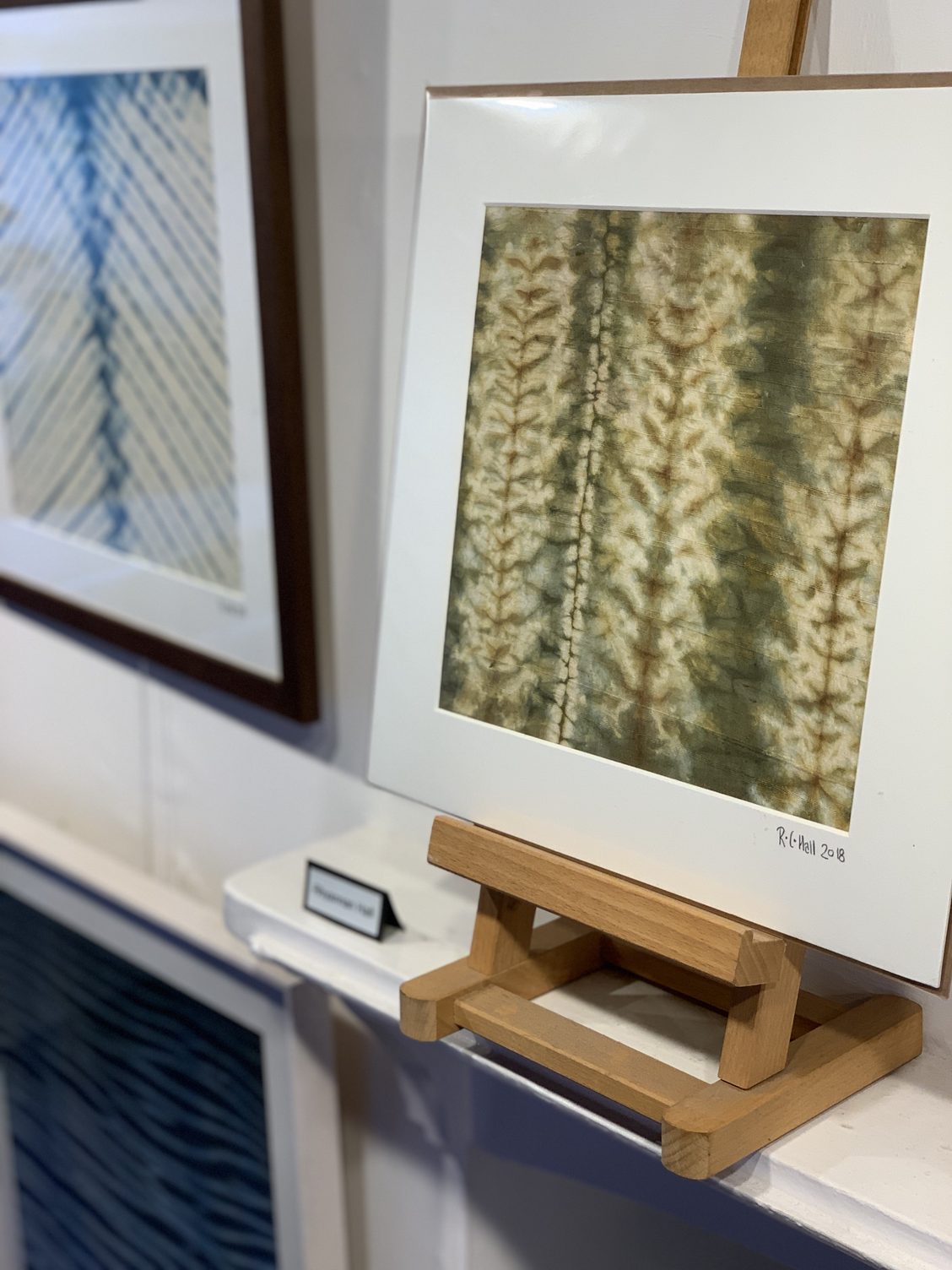 Hall, Rhyannan - Unframed Original Shibori