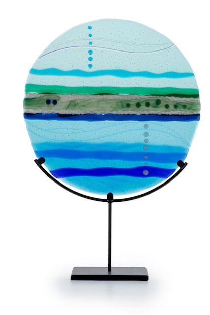 Hutchings, Gay - Blue Glass Disk
