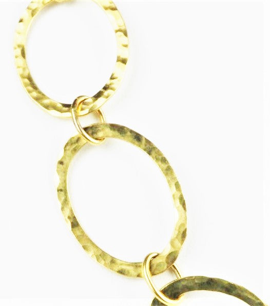 Bruun, Birgitte – Hammered Gold Necklace | Birgitte Bruun | Primavera Gallery