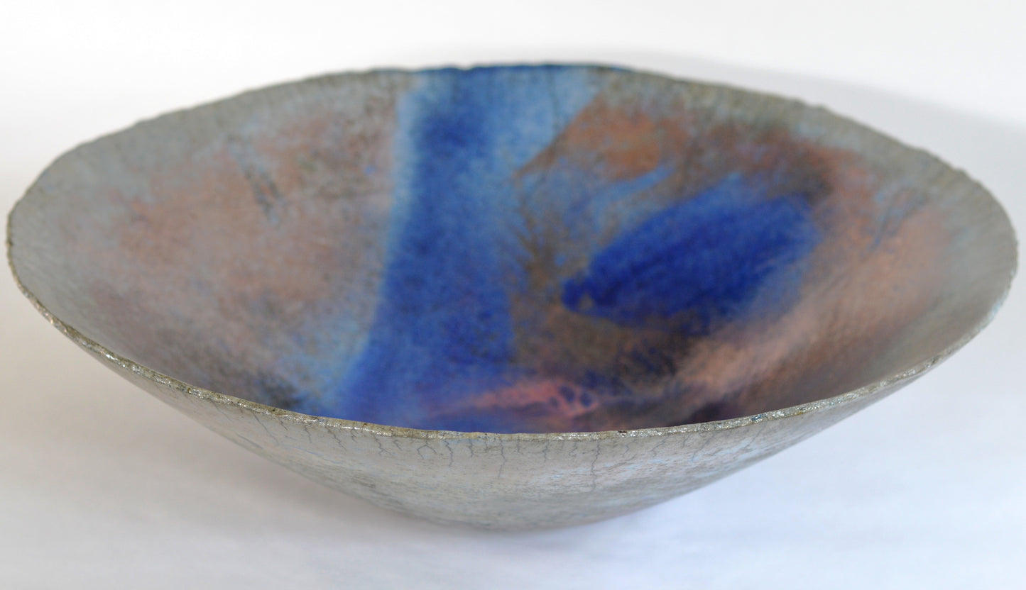 Murfitt, Stephen – Blue Shallow Bowl