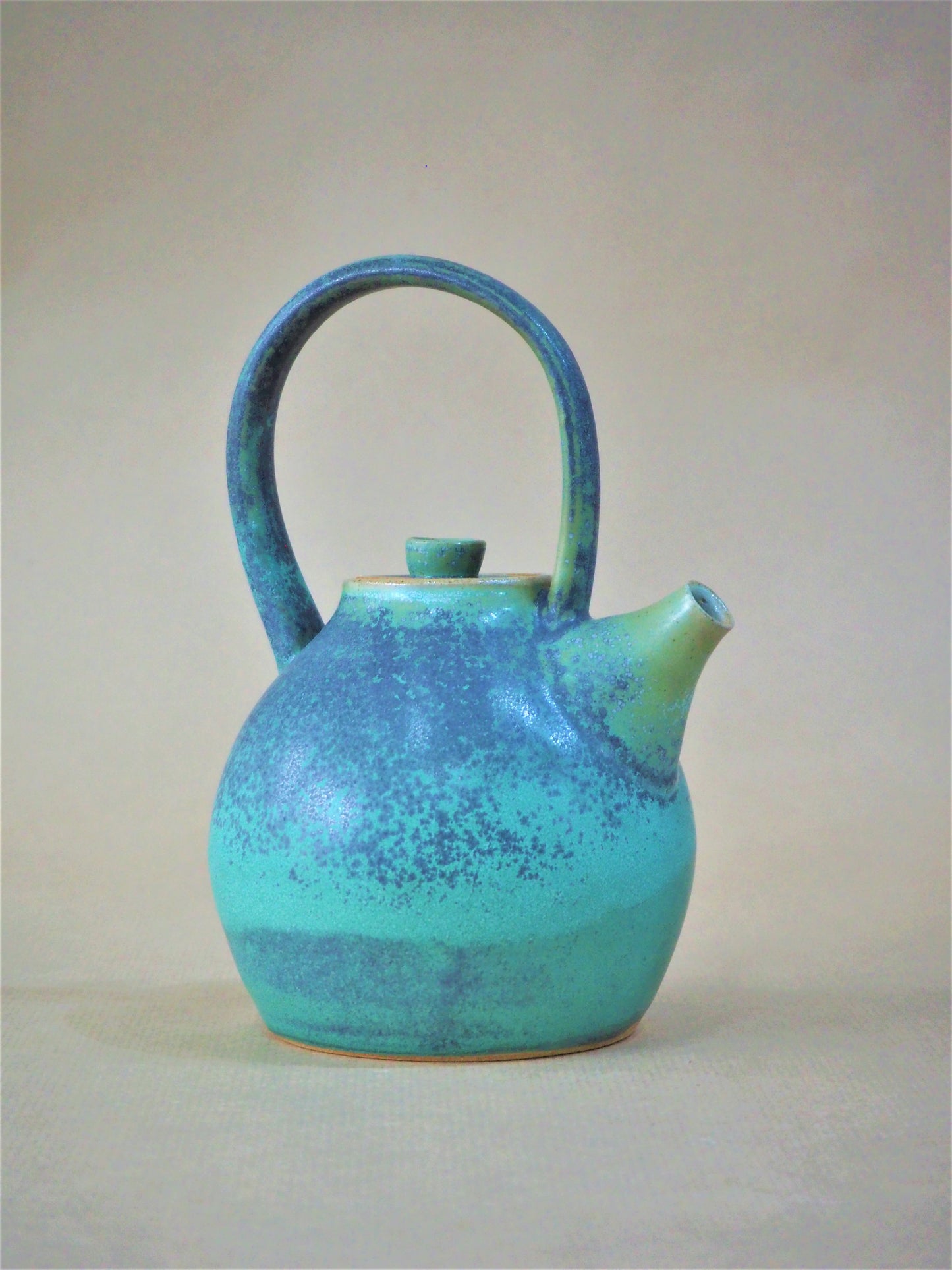 Chakravarti, Leela - Teapot with Marine Green Glaze