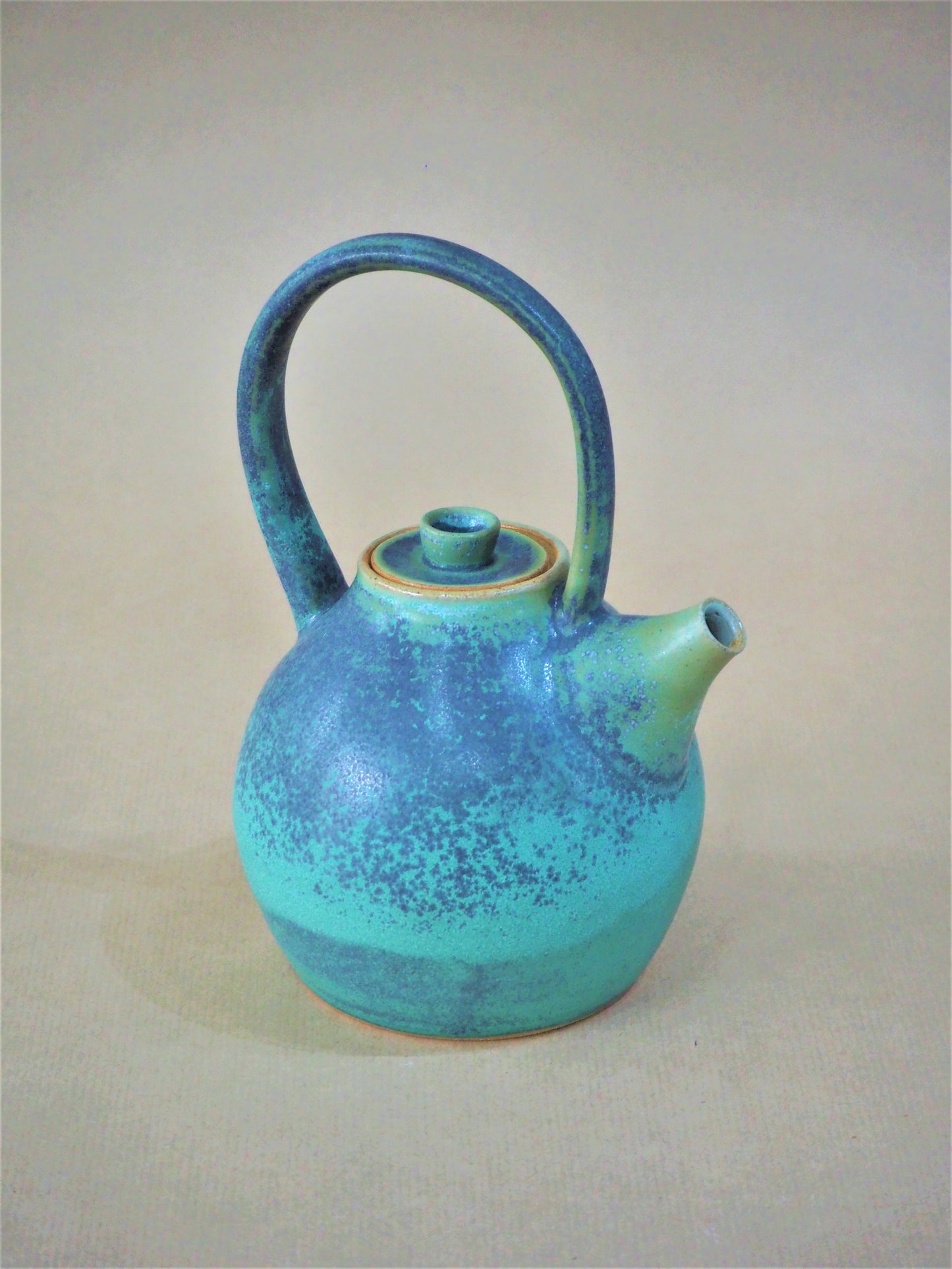 Chakravarti, Leela - Teapot with Marine Green Glaze