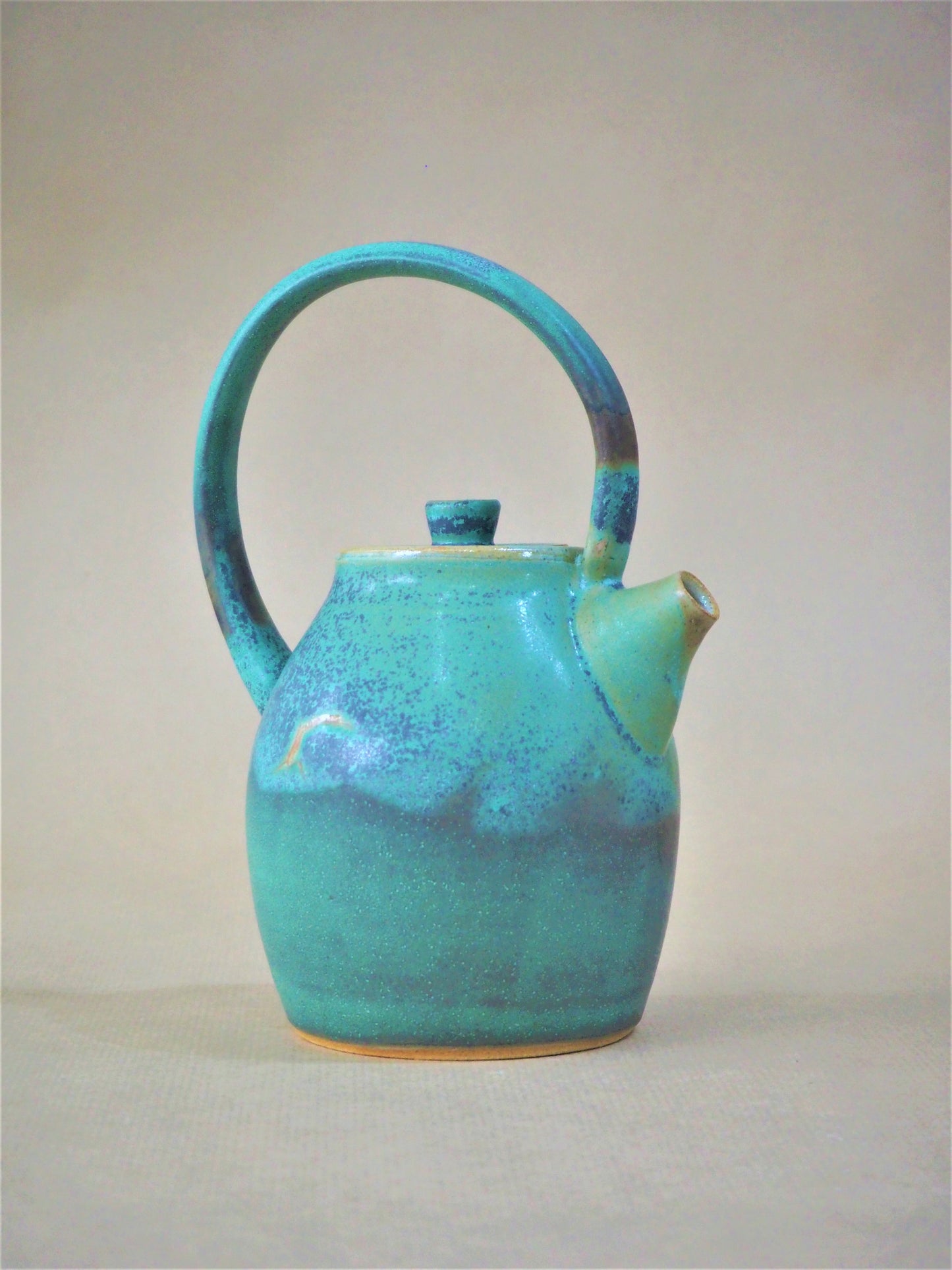 Chakravarti, Leela - Teapot with Marine Green Glaze