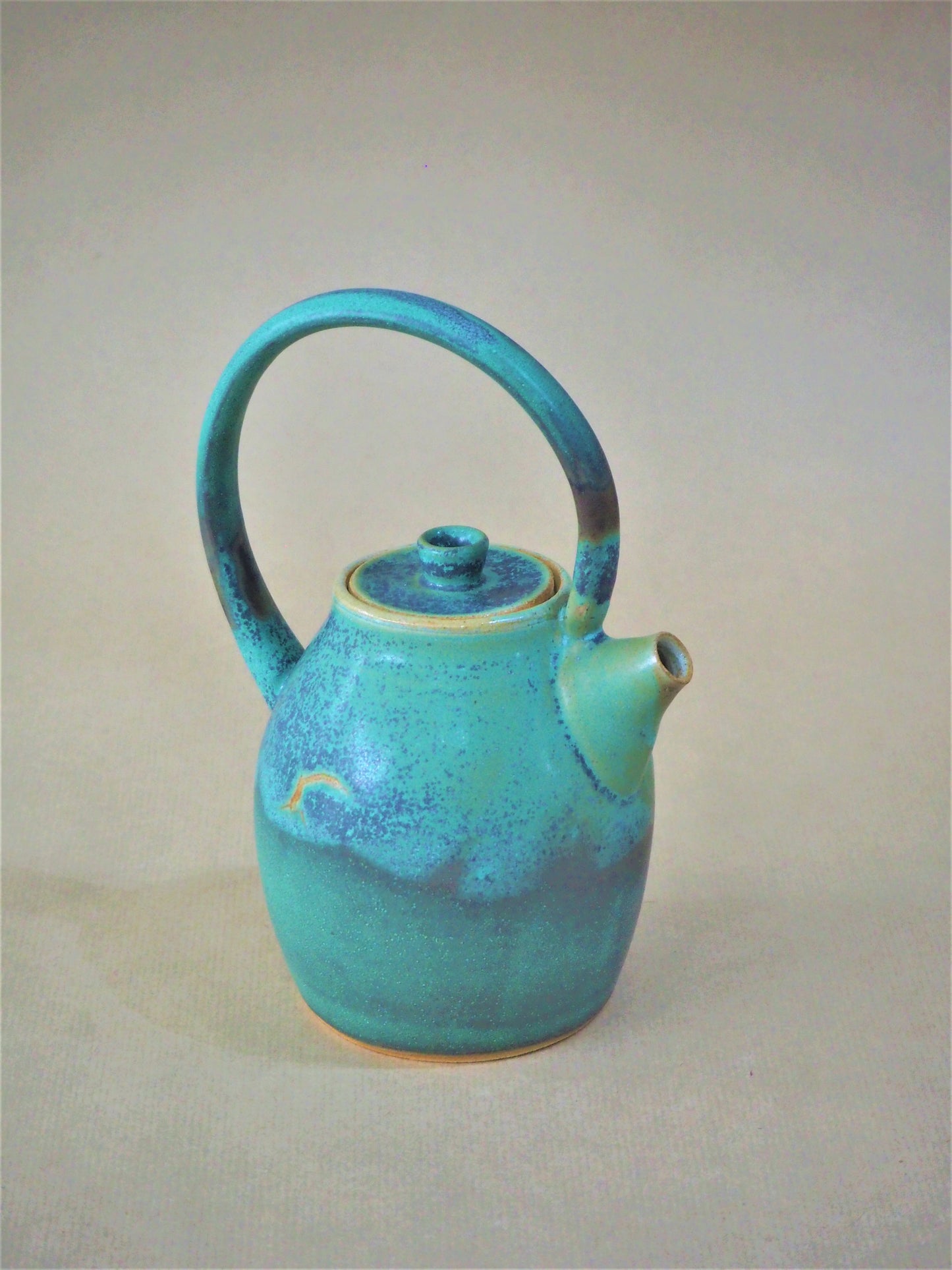 Chakravarti, Leela - Teapot with Marine Green Glaze
