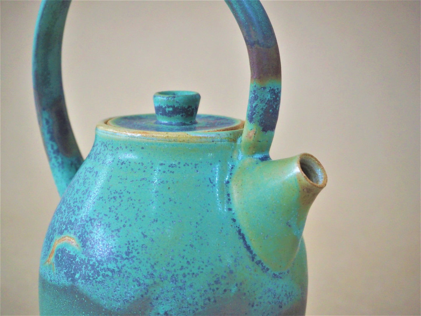 Chakravarti, Leela - Teapot with Marine Green Glaze