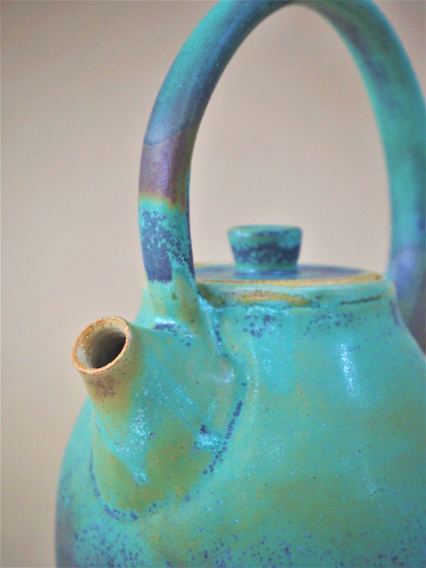 Chakravarti, Leela - Teapot with Marine Green Glaze