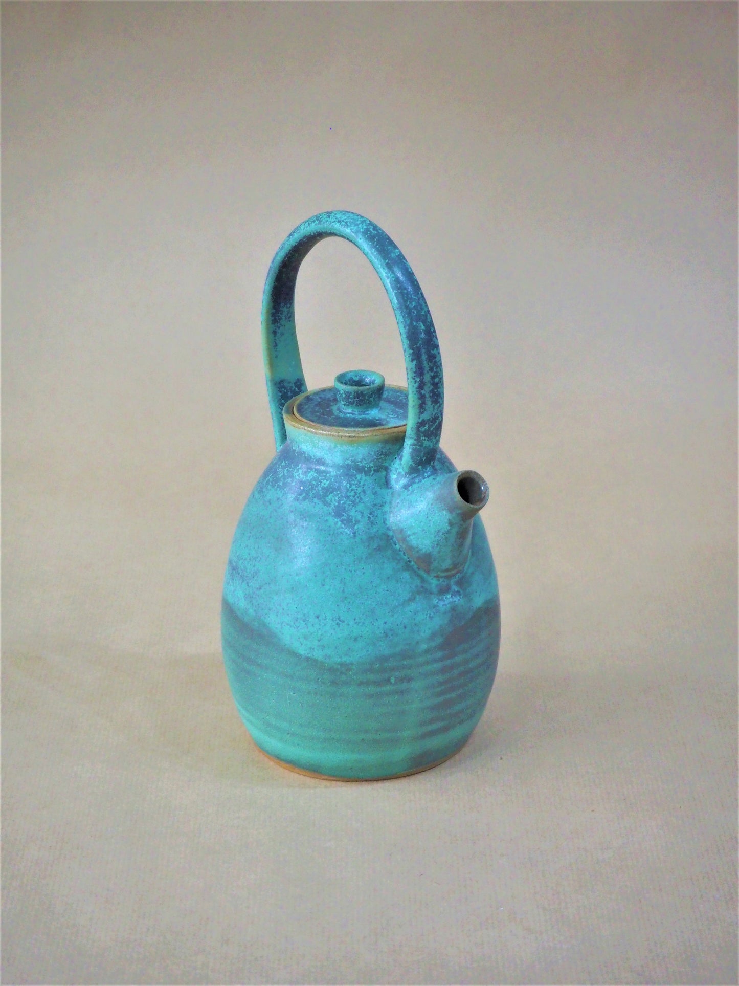 Chakravarti, Leela - Teapot with Marine Green Glaze