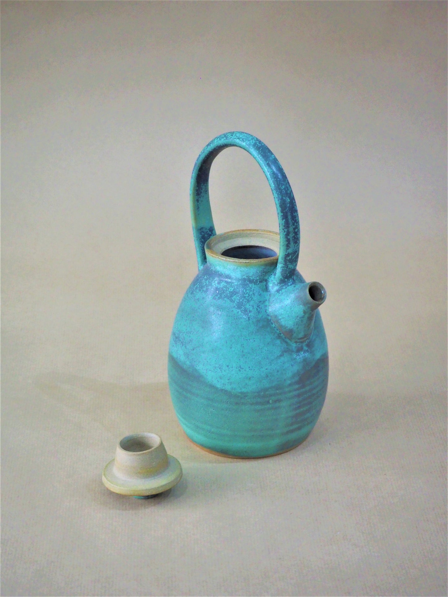 Chakravarti, Leela - Teapot with Marine Green Glaze