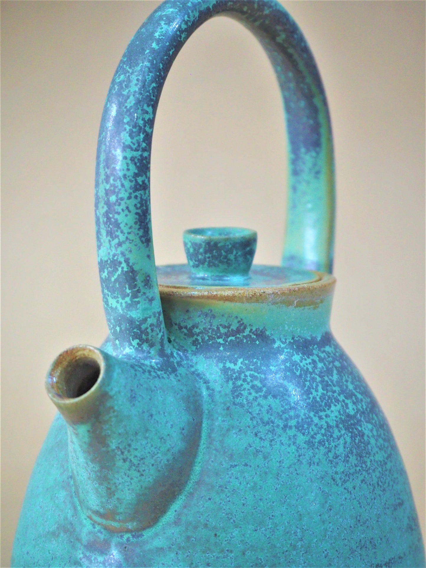 Chakravarti, Leela - Teapot with Marine Green Glaze