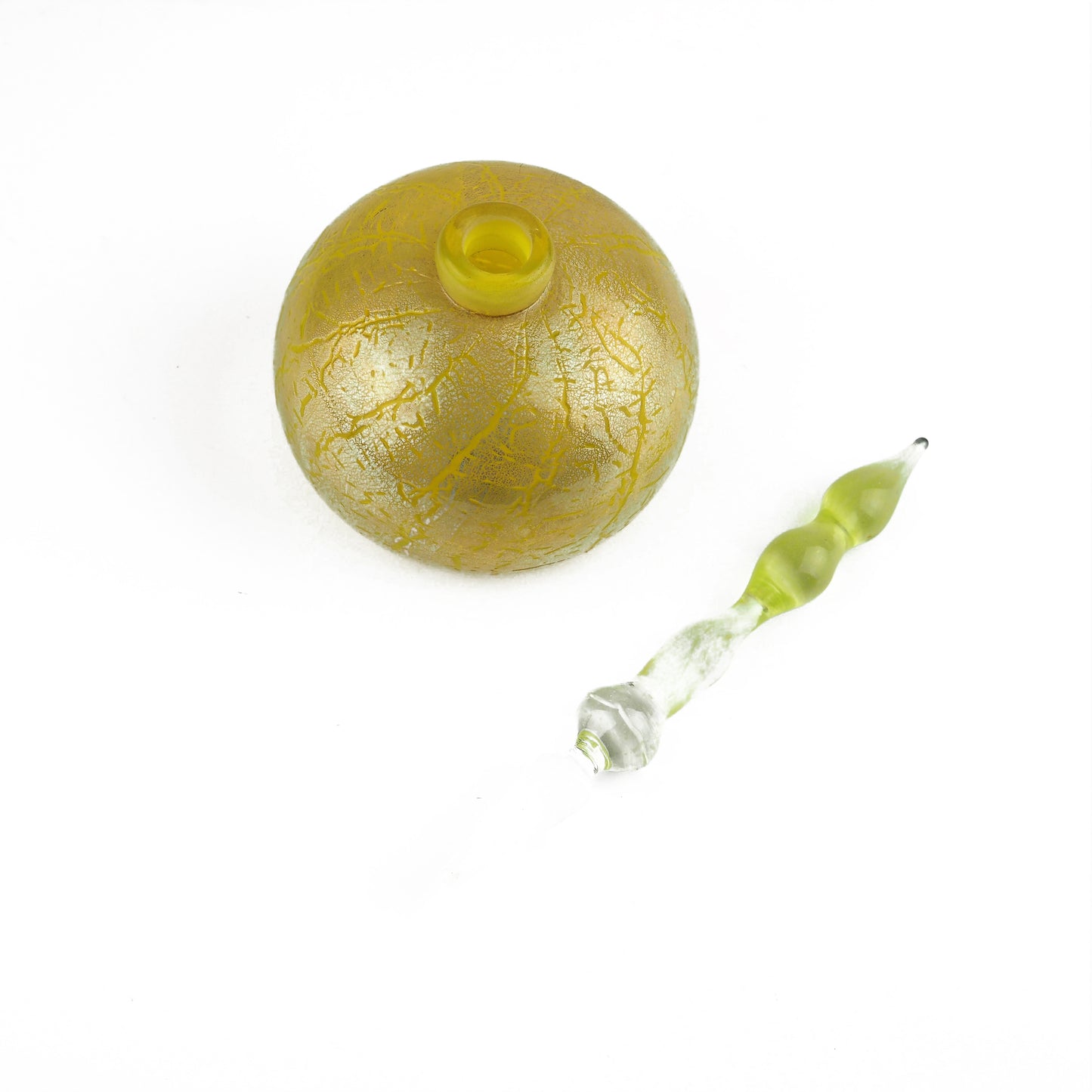 Carcass, James – Yellow Stoppered Scent Bottle | James Carcass | Primavera Gallery