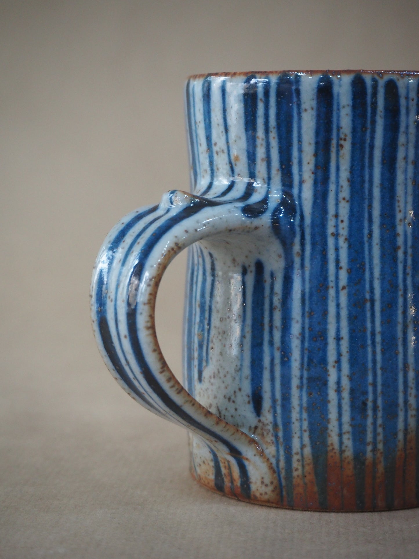 Goldsmith, Robert – Small Blue Pinstripe Mug