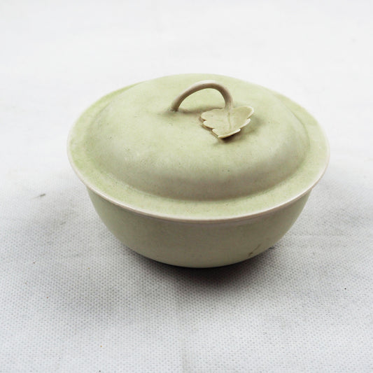Spencer-Green, Alan – Lidded Bowl with Leaf Handle | Alan Spencer-Green | Primavera Gallery