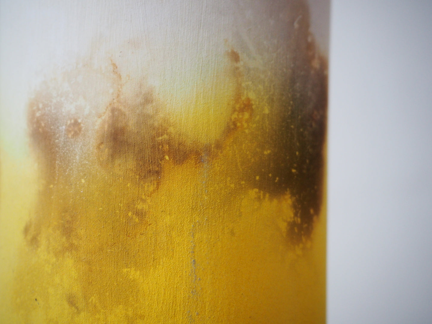 Wolfe Murray, Tessa – Blue/Yellow Earthenware Cylinder