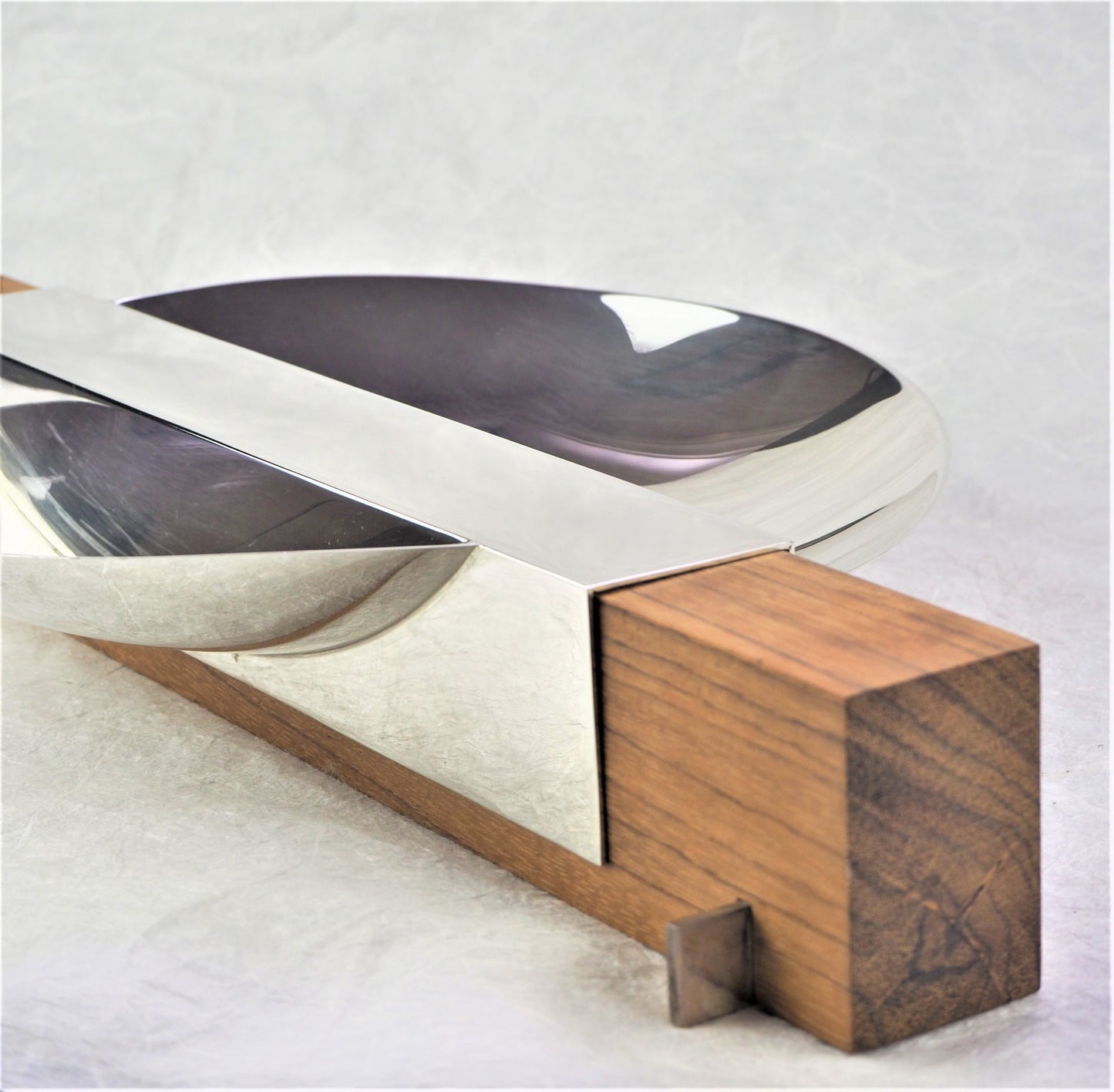 Scholes, Jacqui - Rosewood & Sterling Silver Table Centre Piece