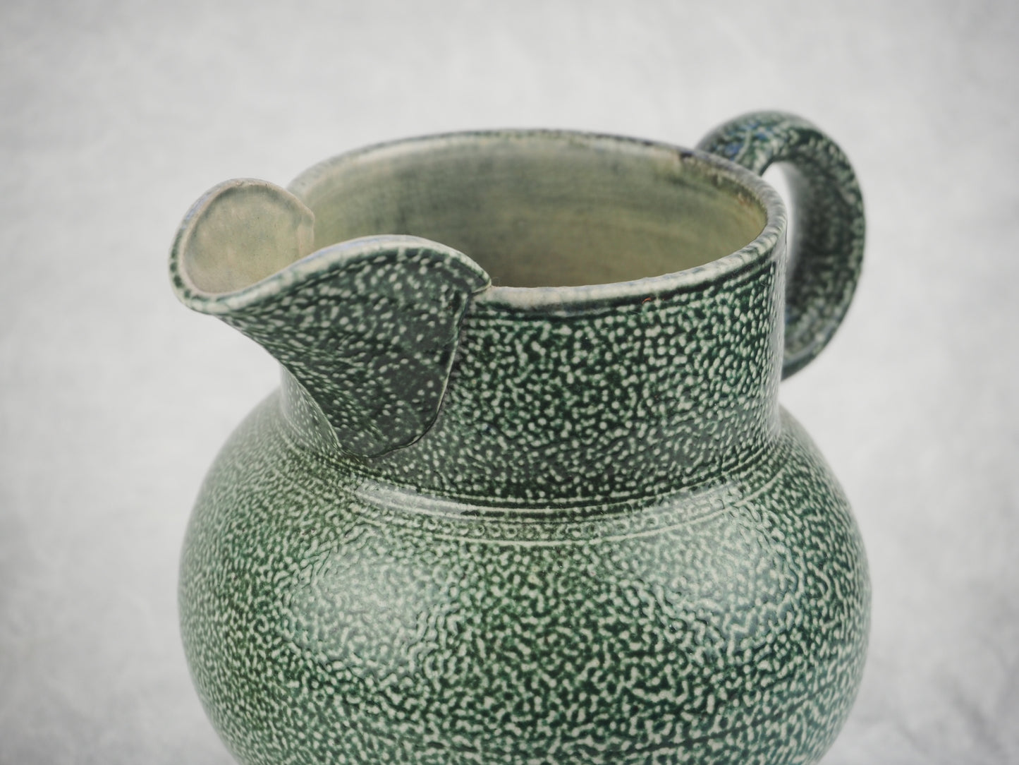 Harrison, Steve – Small Green Salt Glaze Jug