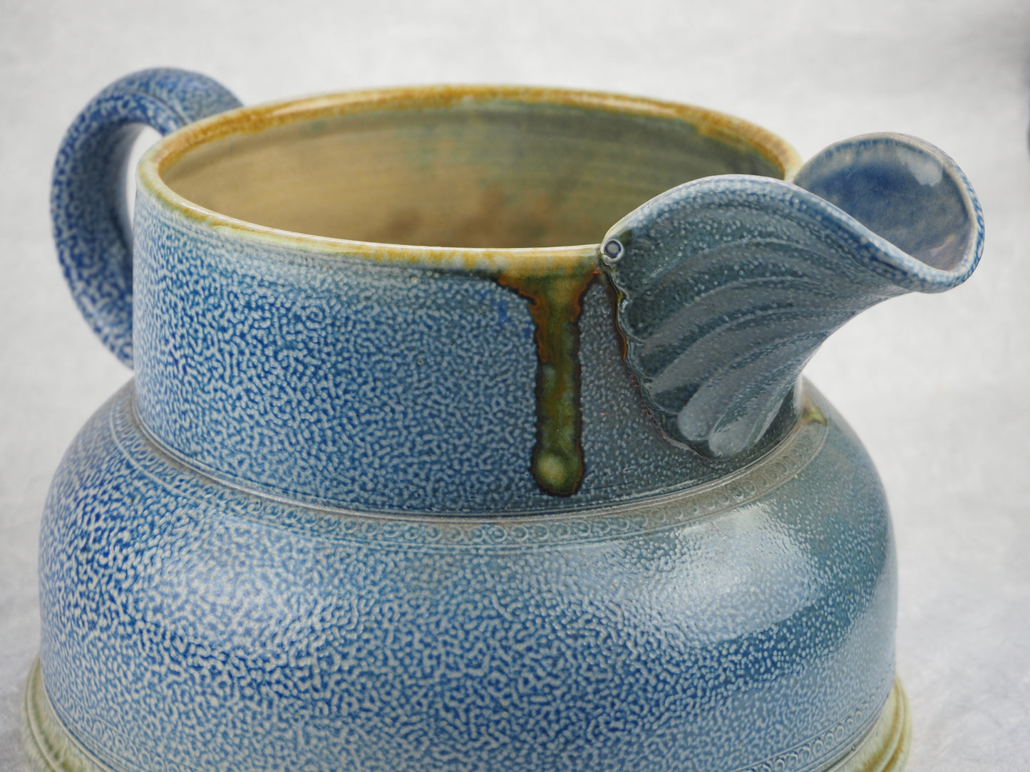 Harrison, Steve – Large Salt Glaze Wide Based Jug
