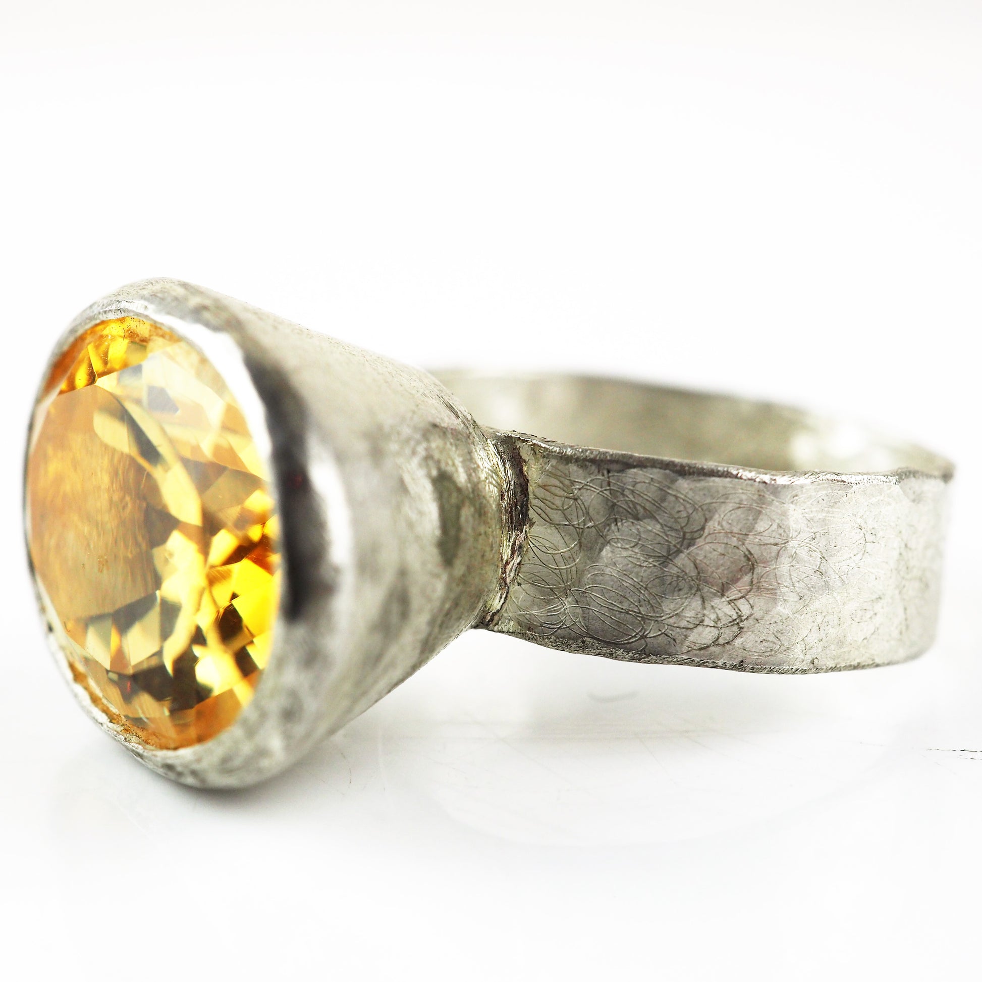 Allsopp, Disa – Silver Citrine Ring | Disa Allsopp | Primavera Gallery