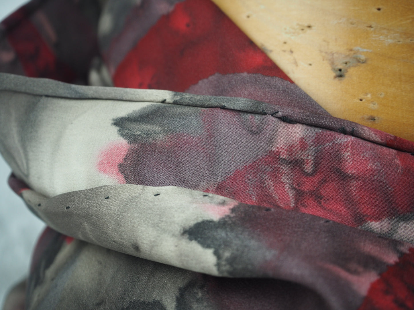 Bassett Watts, Louise - Grey And Red Abstract