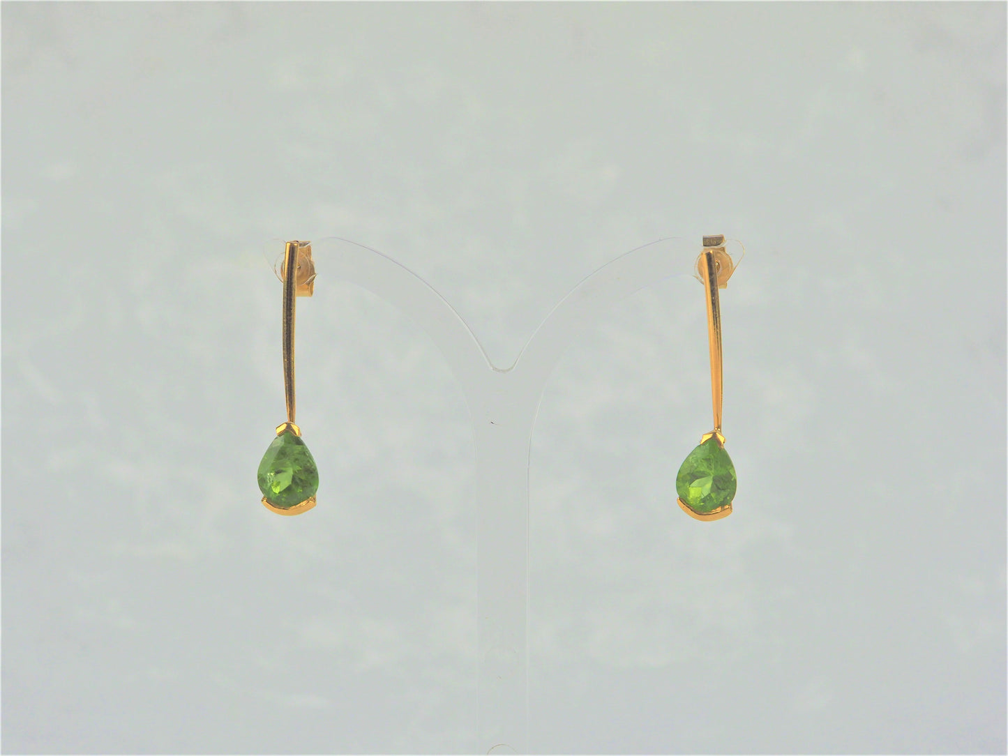 Heaslip, Natasha – Gold and Peridot Earrings