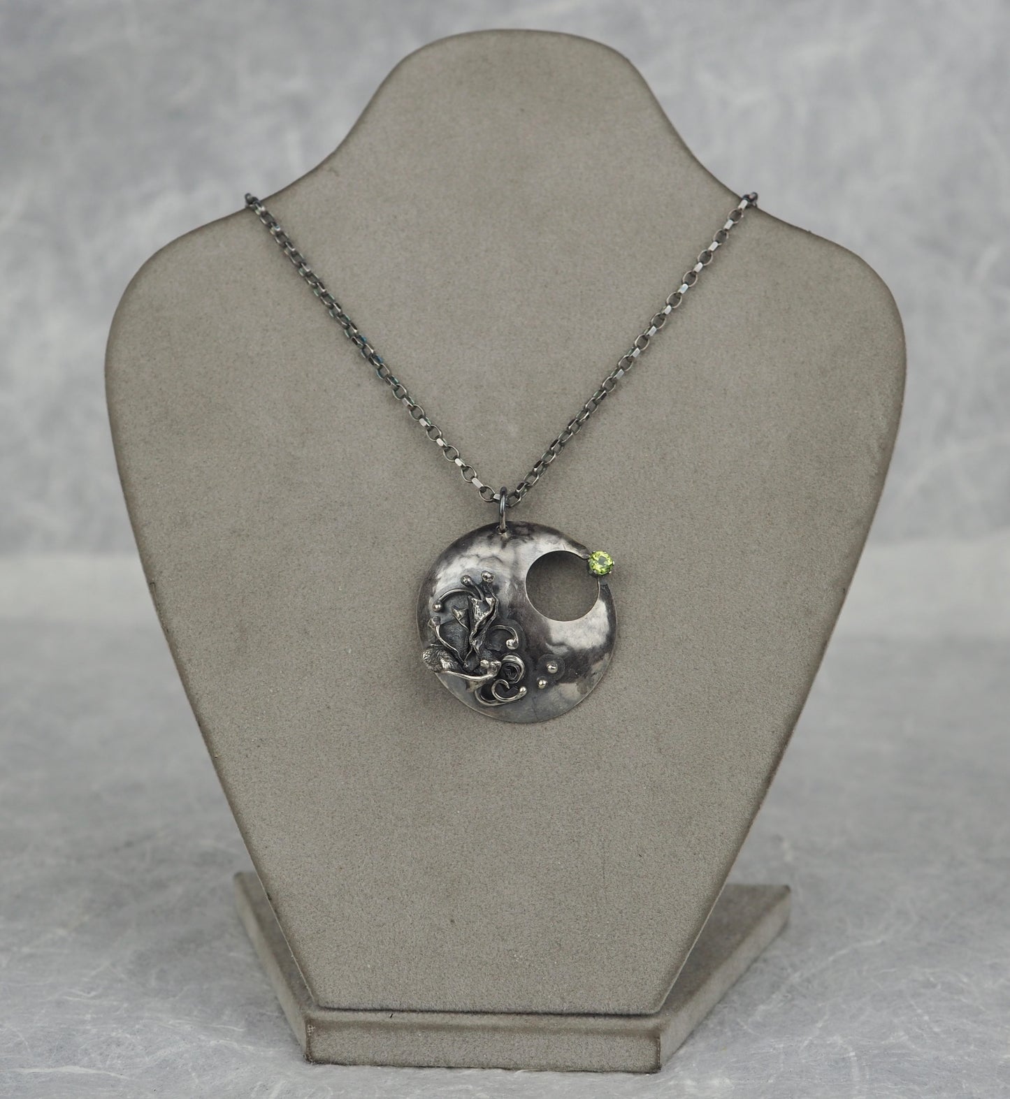 Crickmar, Teresa - Fused Flower Silver Necklace