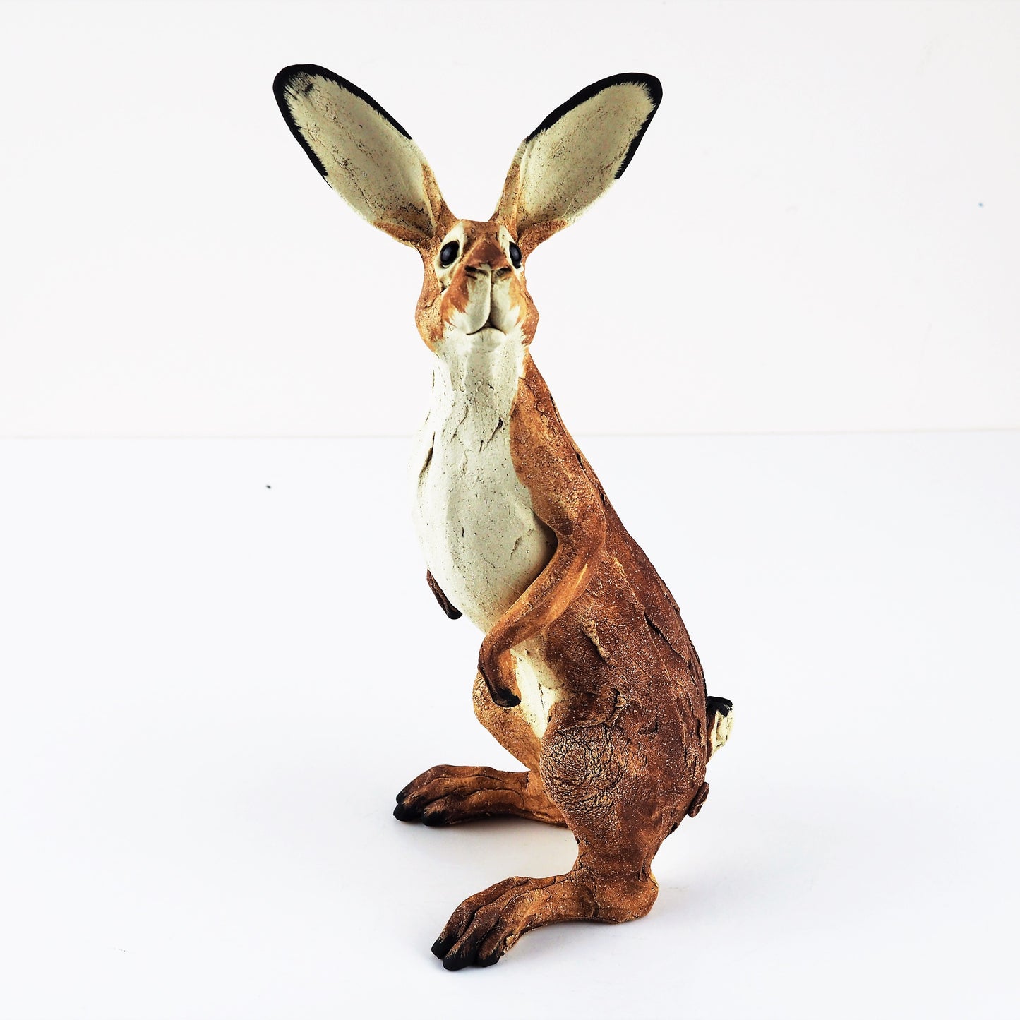 Whinray, Tracy – Small Brown Ceramic Hare | Tracy Whinray | Primavera Gallery