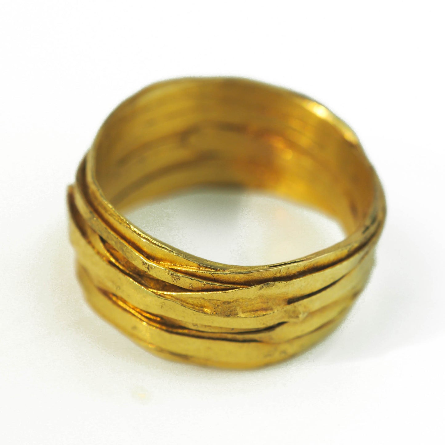 Carlow, Shimara – 18ct Gold Wrap Ring | Shimara Carlow | Primavera Gallery