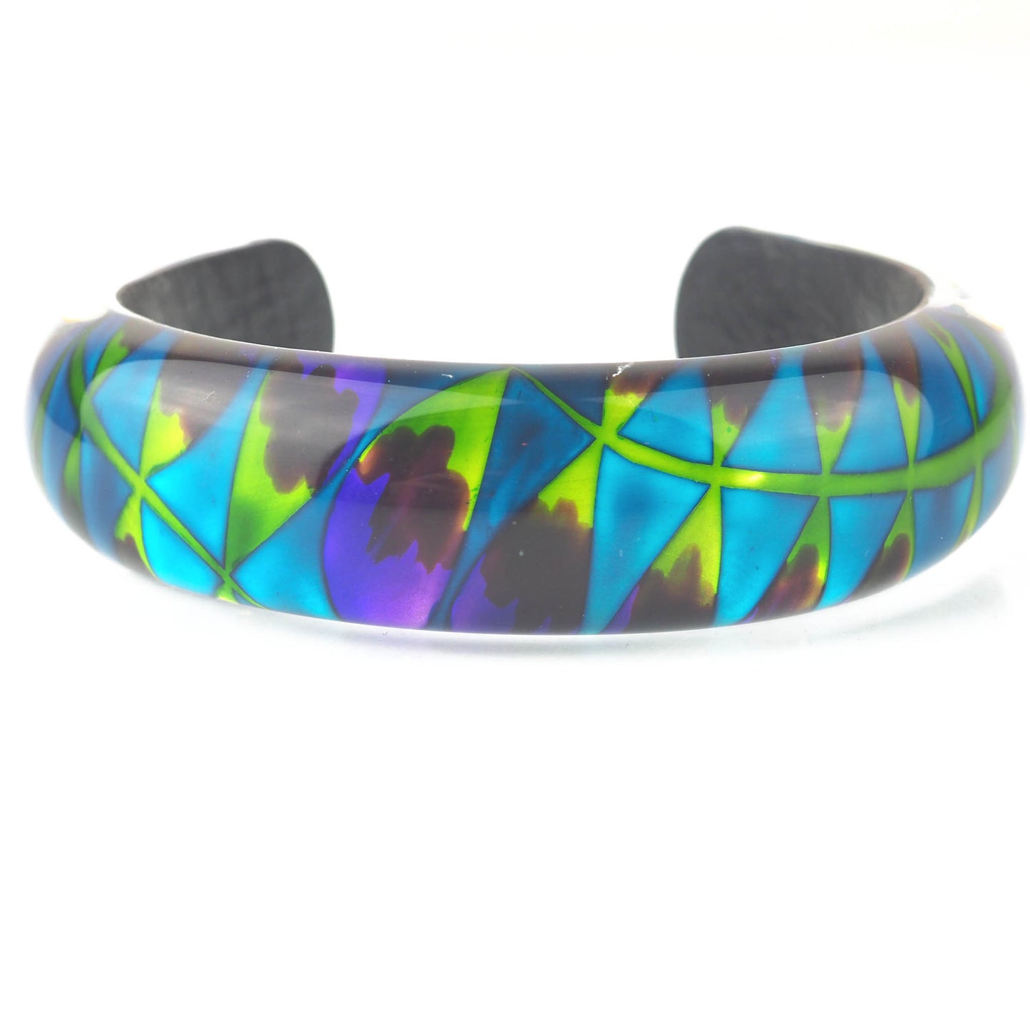 Park, Rowena – Turquoise Fern Bangle | Rowena Park | Primavera Gallery