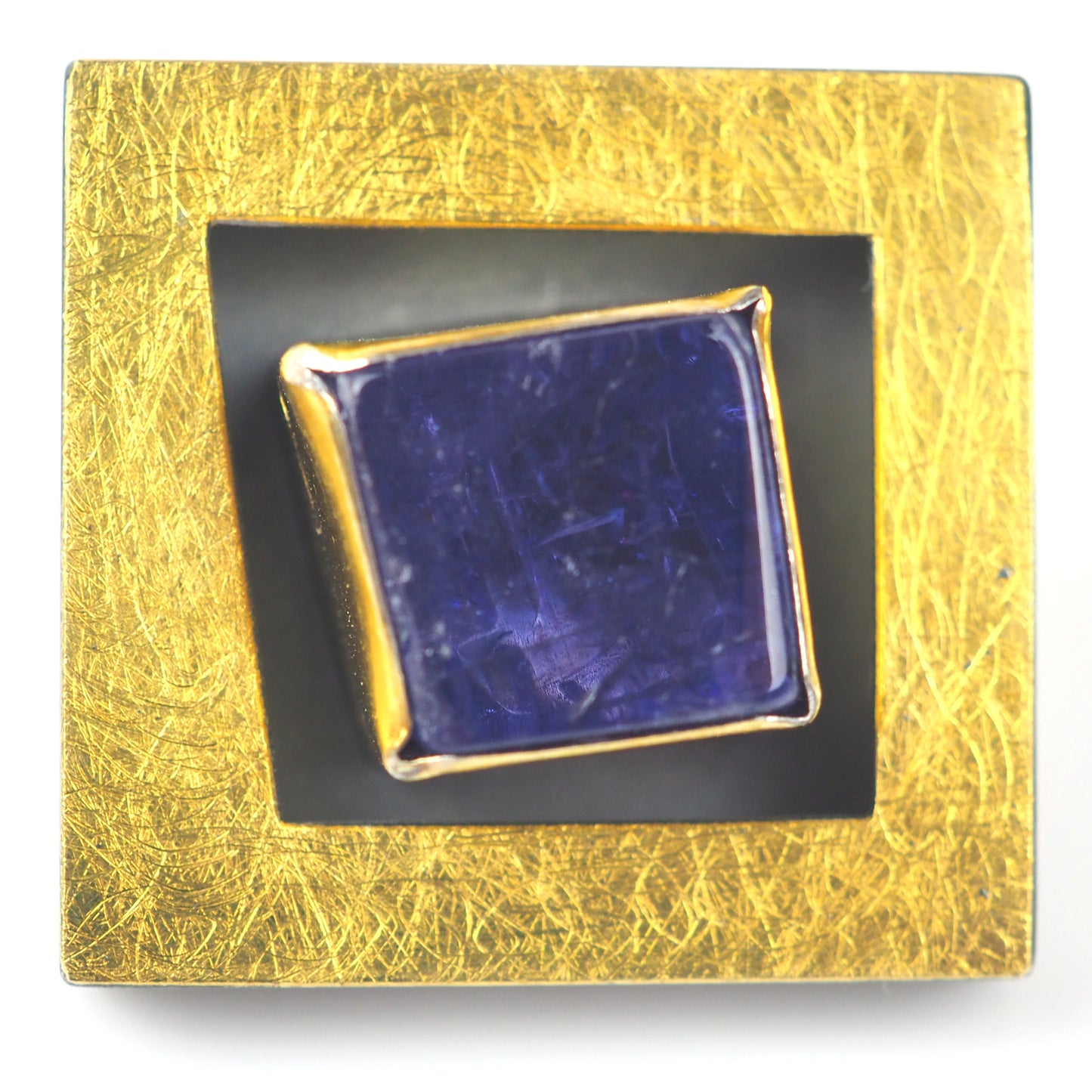 Klosowski, Kai - 22ct Gold Studs With Tanzanite | Kai Klosowski | Primavera Gallery