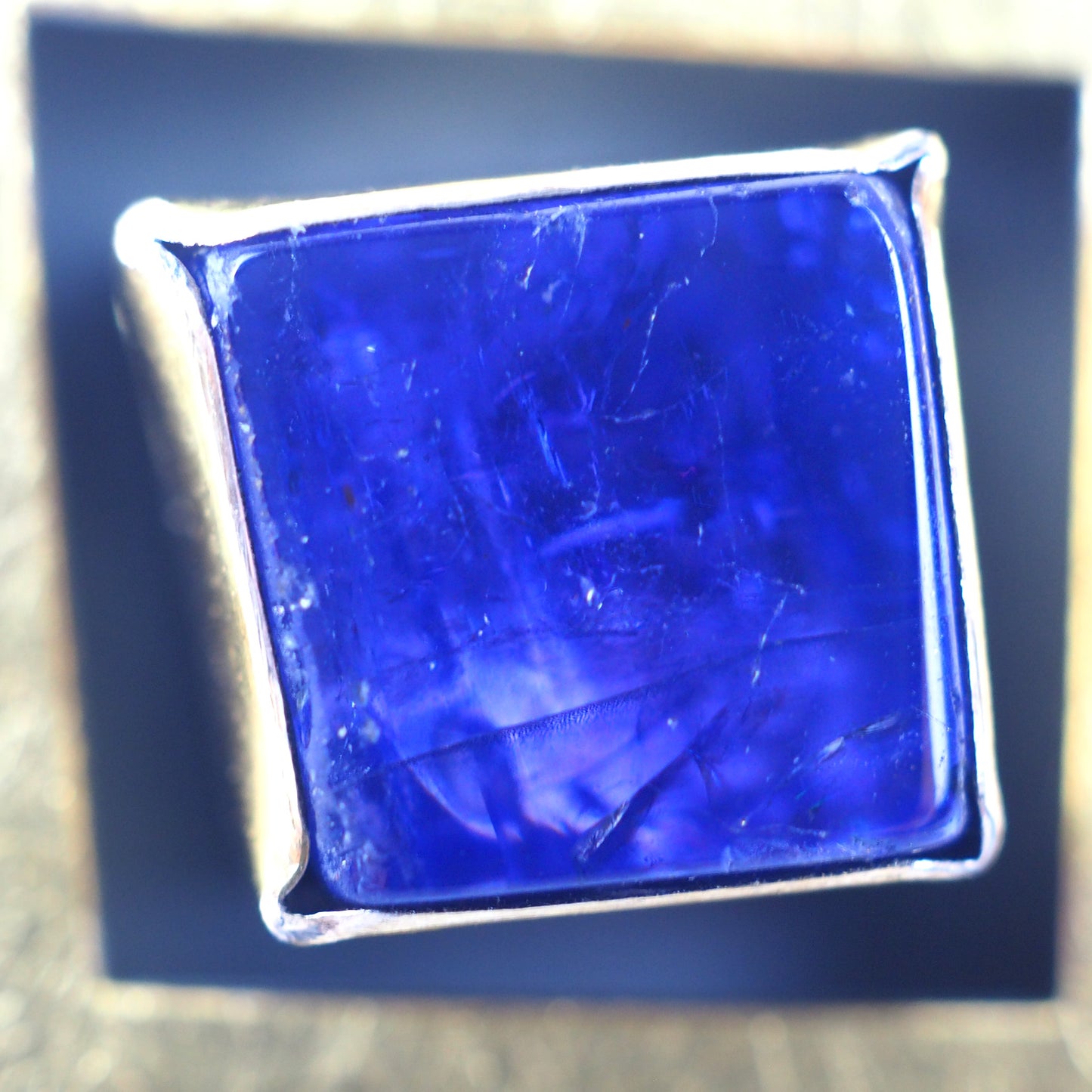 Klosowski, Kai - 22ct Gold Studs With Tanzanite | Kai Klosowski | Primavera Gallery