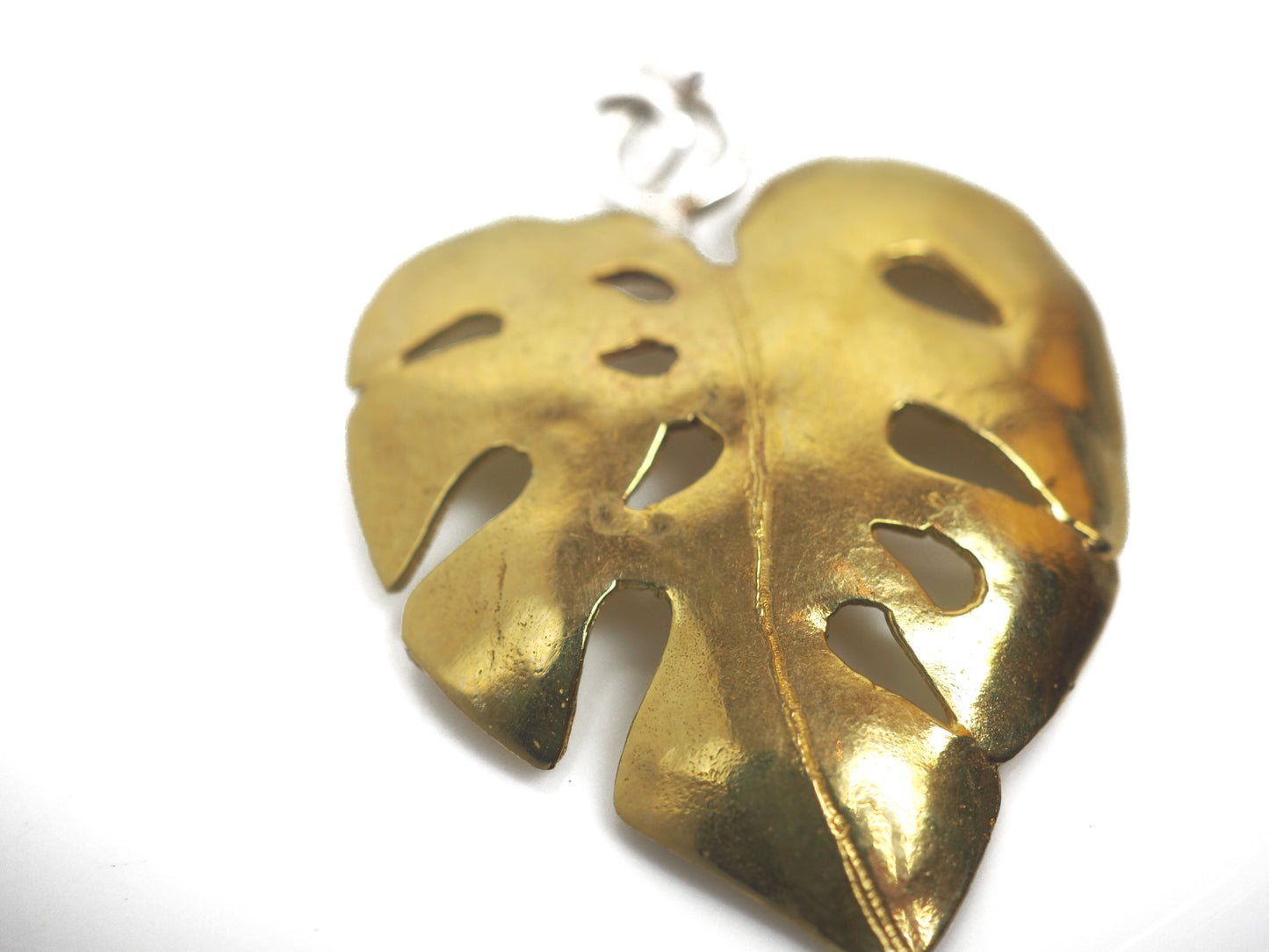 Pine, Jemima - Swiss Cheese Plant Earrings | Jemima Pine | Primavera Gallery