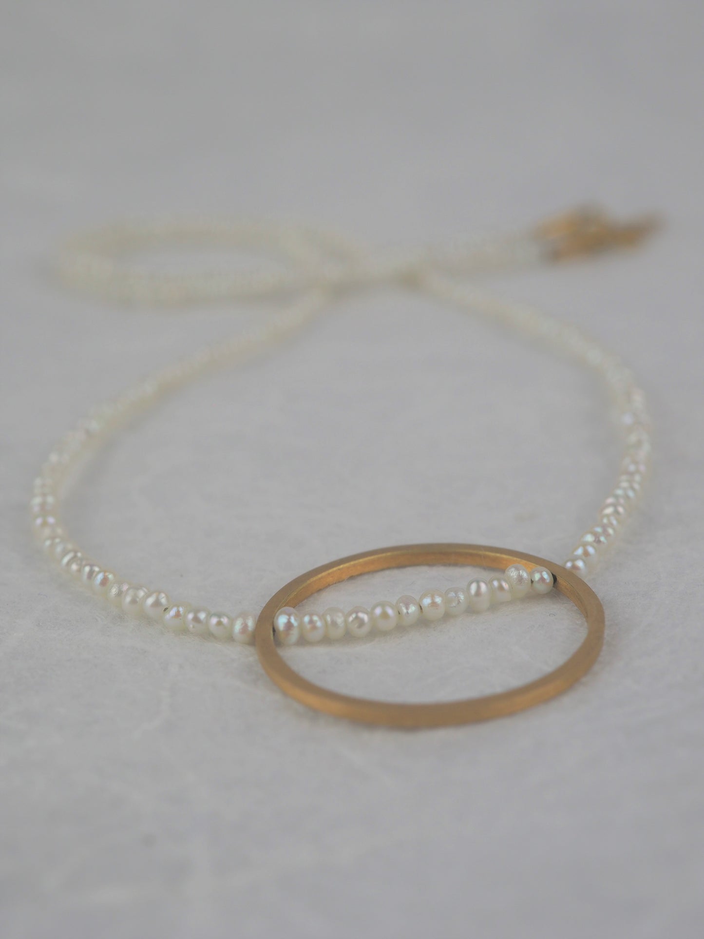 Krinos, Daphne – Gold and Pearl Necklace