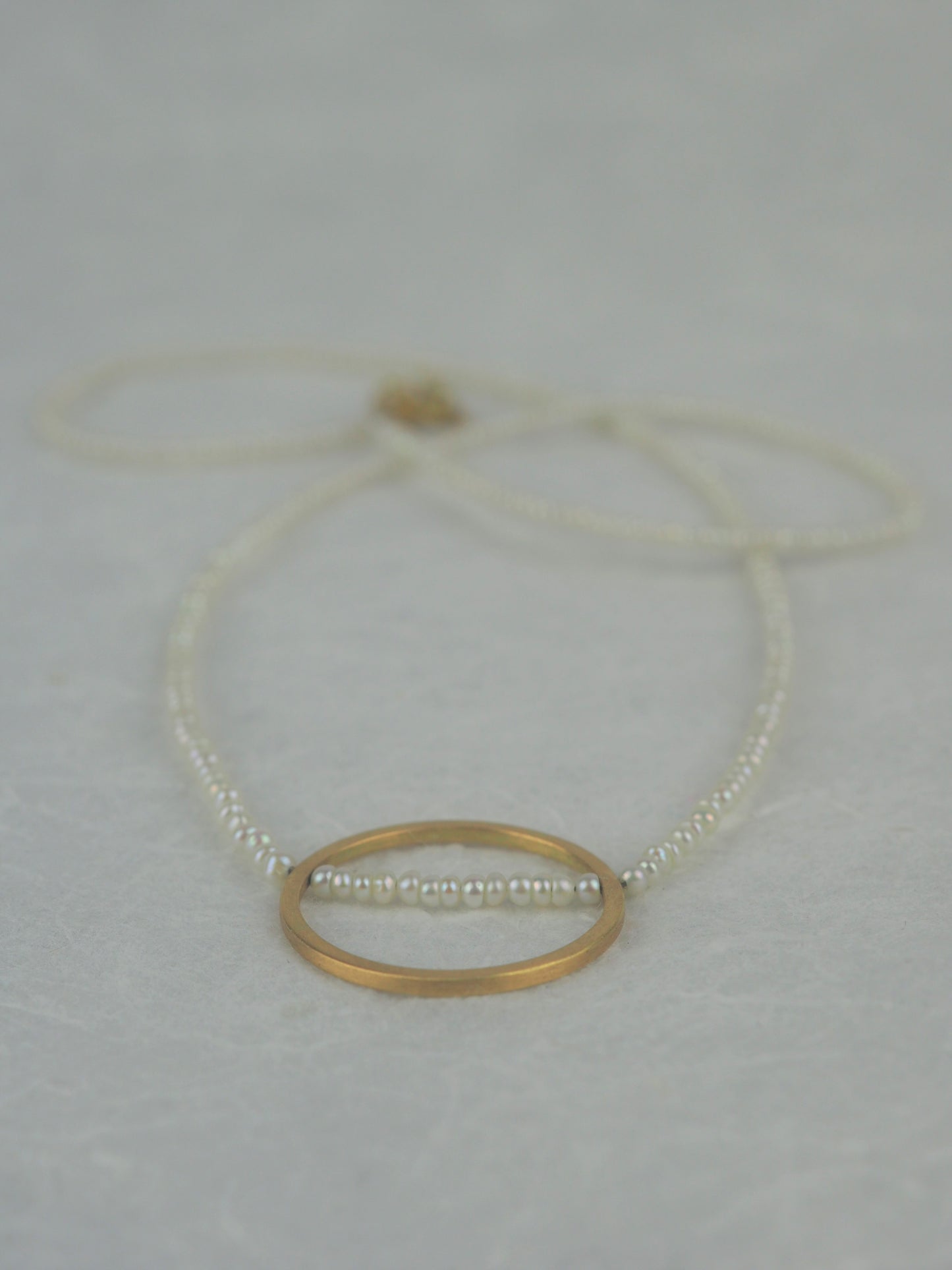 Krinos, Daphne – Gold and Pearl Necklace
