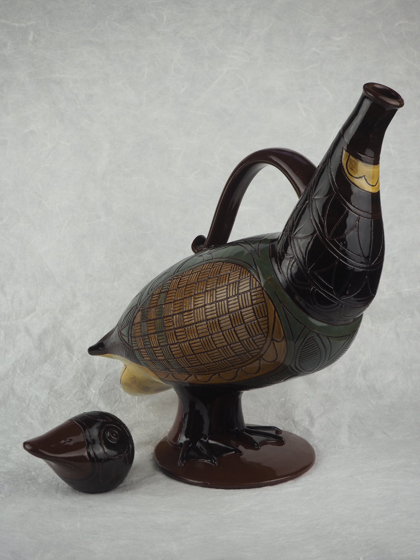 Arthur, Phil – Lidded Goose Jug